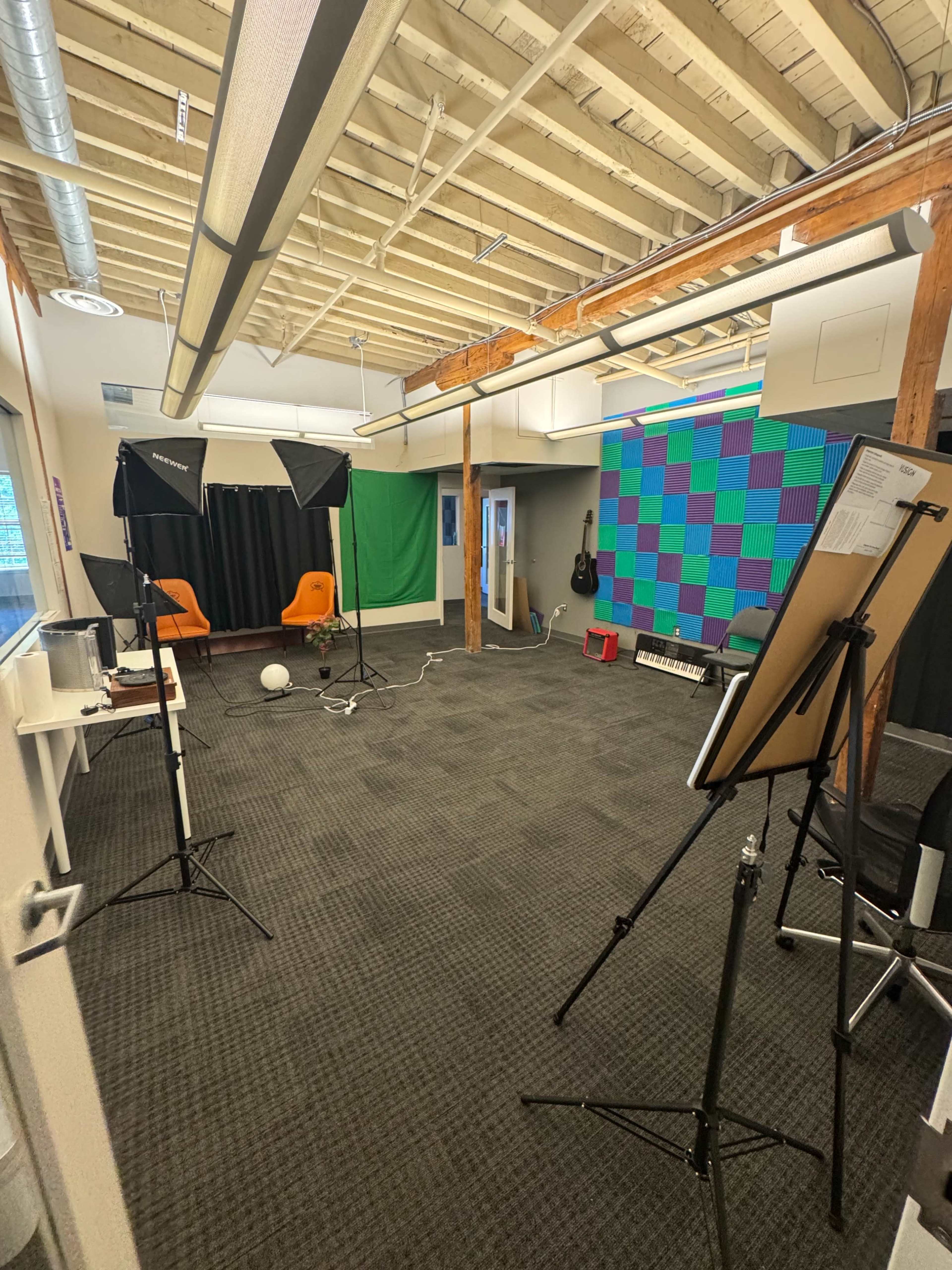 Fully Equipped Music Studio with Instruments Image in Fells Point, Baltimore, MD