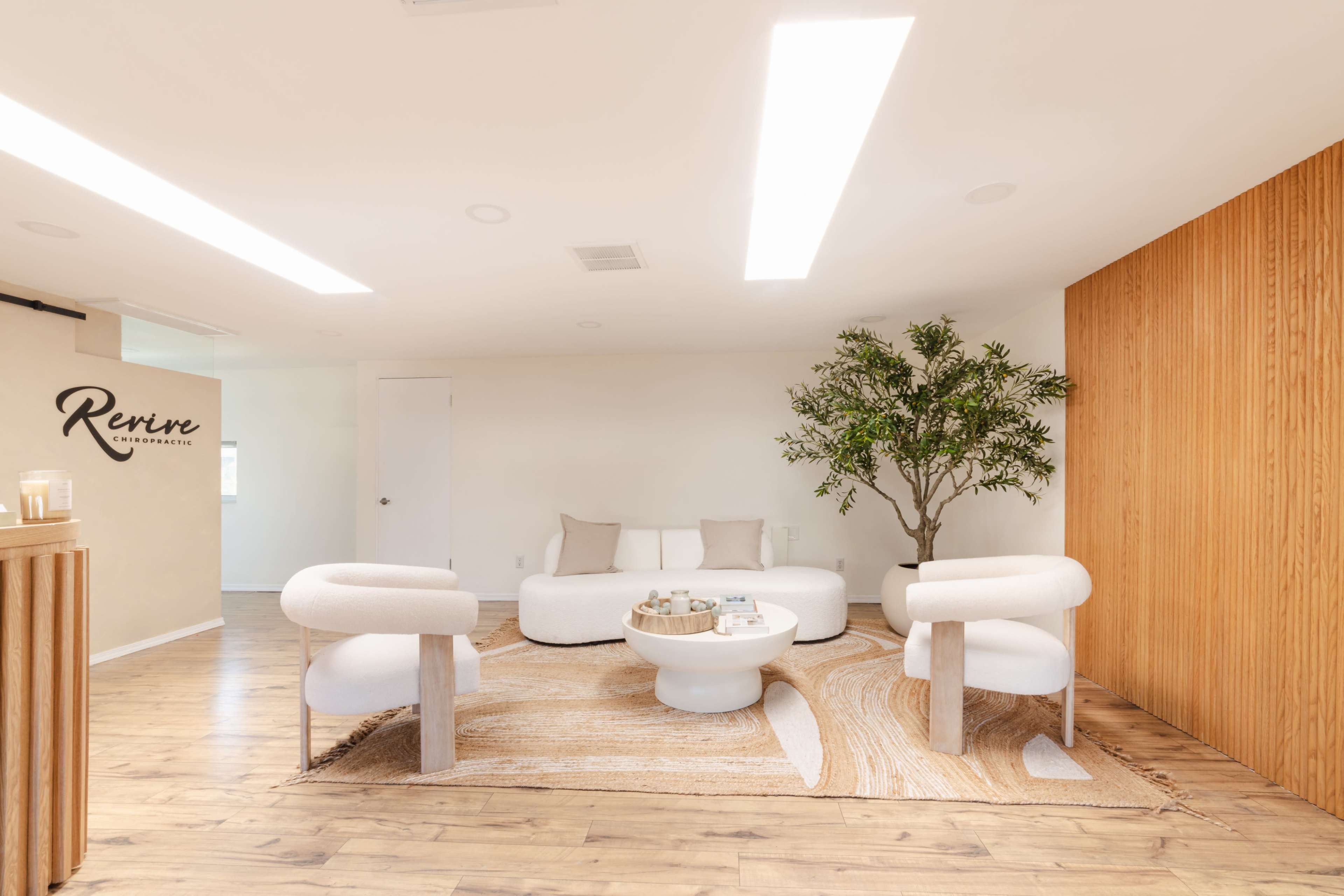 Boutique Japandi Office Space Available in Upscale Chiropractic Practice Image in Roseville - Fleet Ridge, San Diego, CA