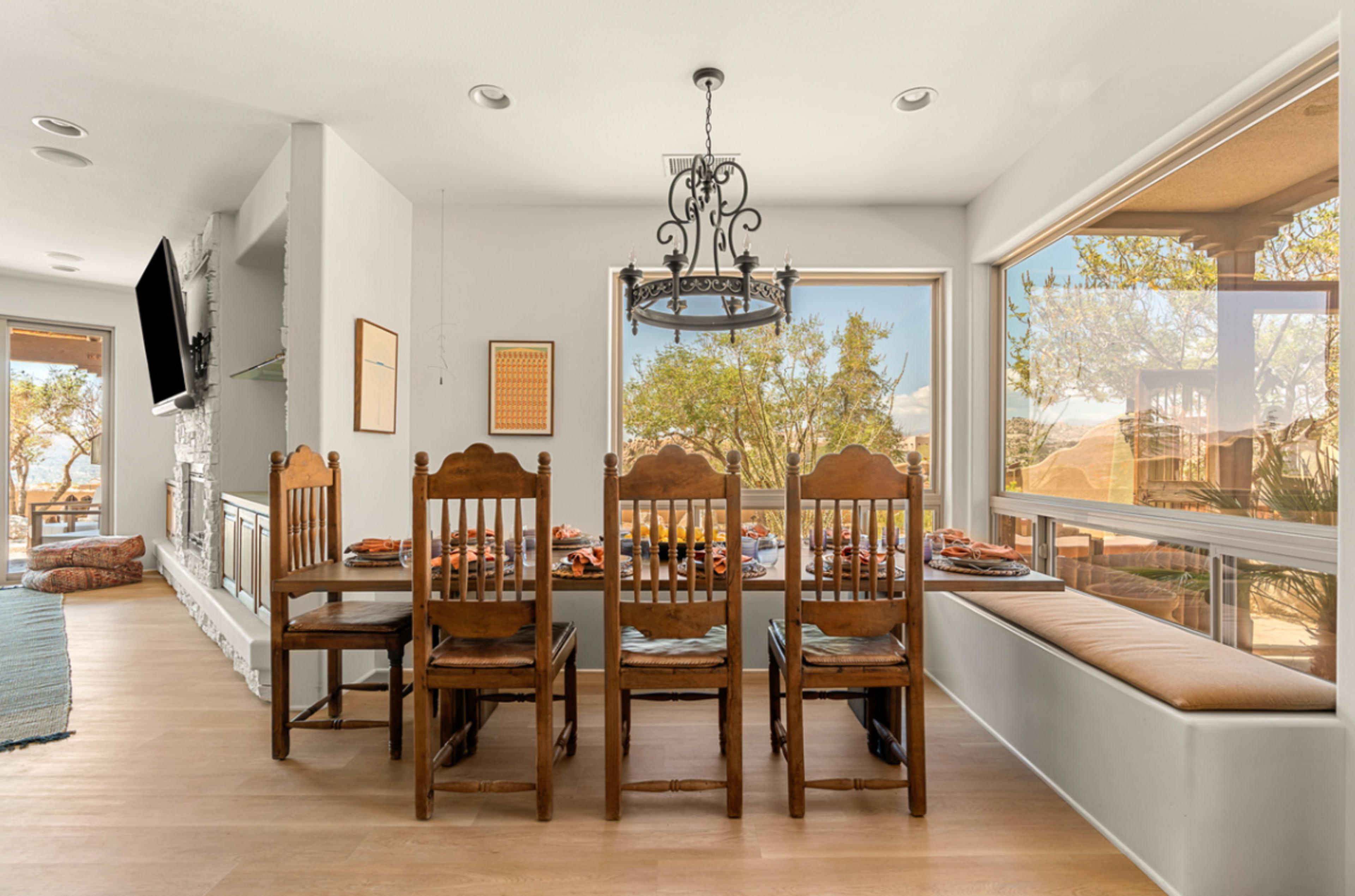 Saguaro Ridge by Fieldtrip | Boulder Estate w/ Mtn Views, Hot Tub, Soaking Pool & Fire Pits Image in Yucca Valley, Yucca Valley, CA