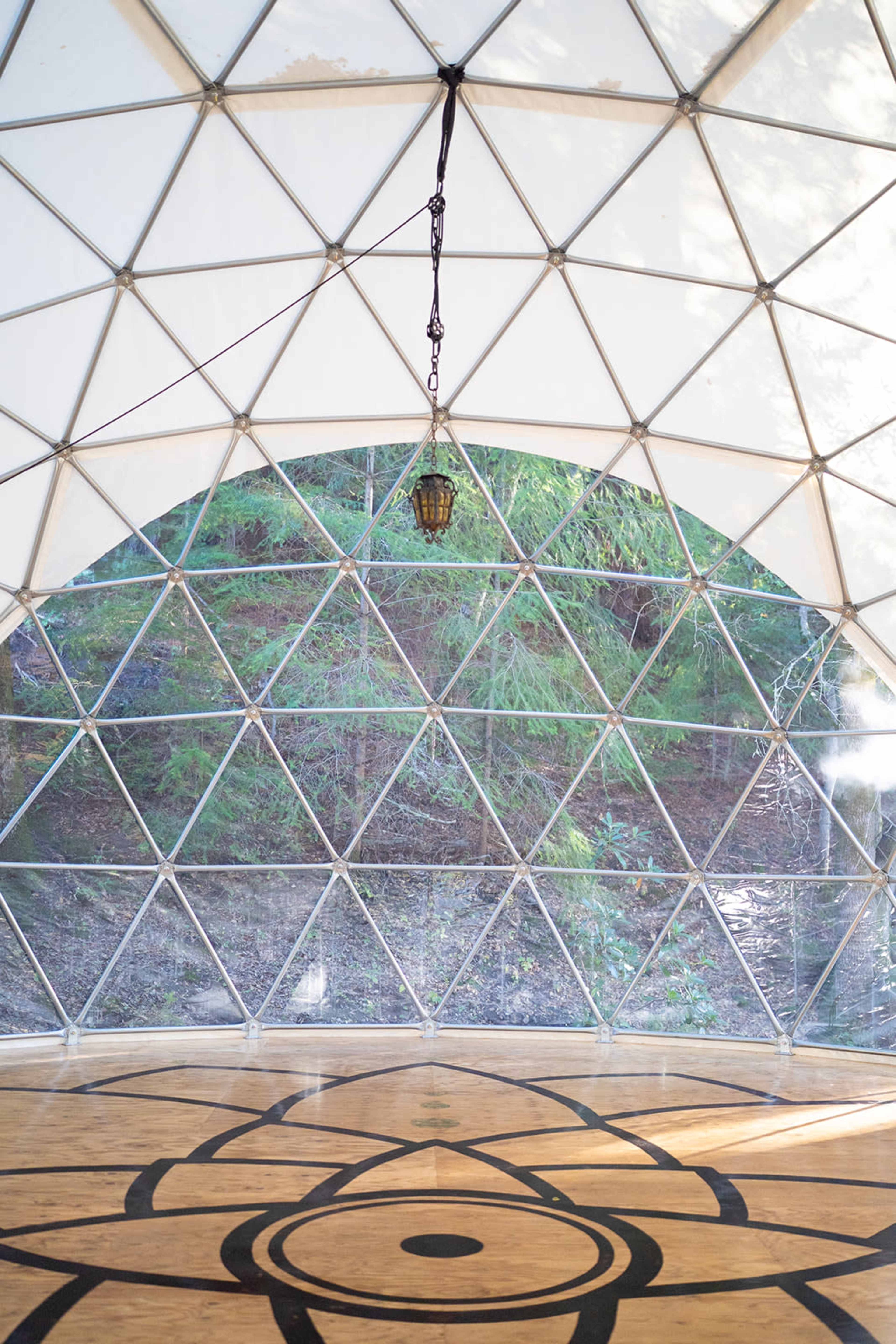 Redwood Geodesic Dome for Yoga, Dance & Creative Events Image in , Scotts Valley, CA