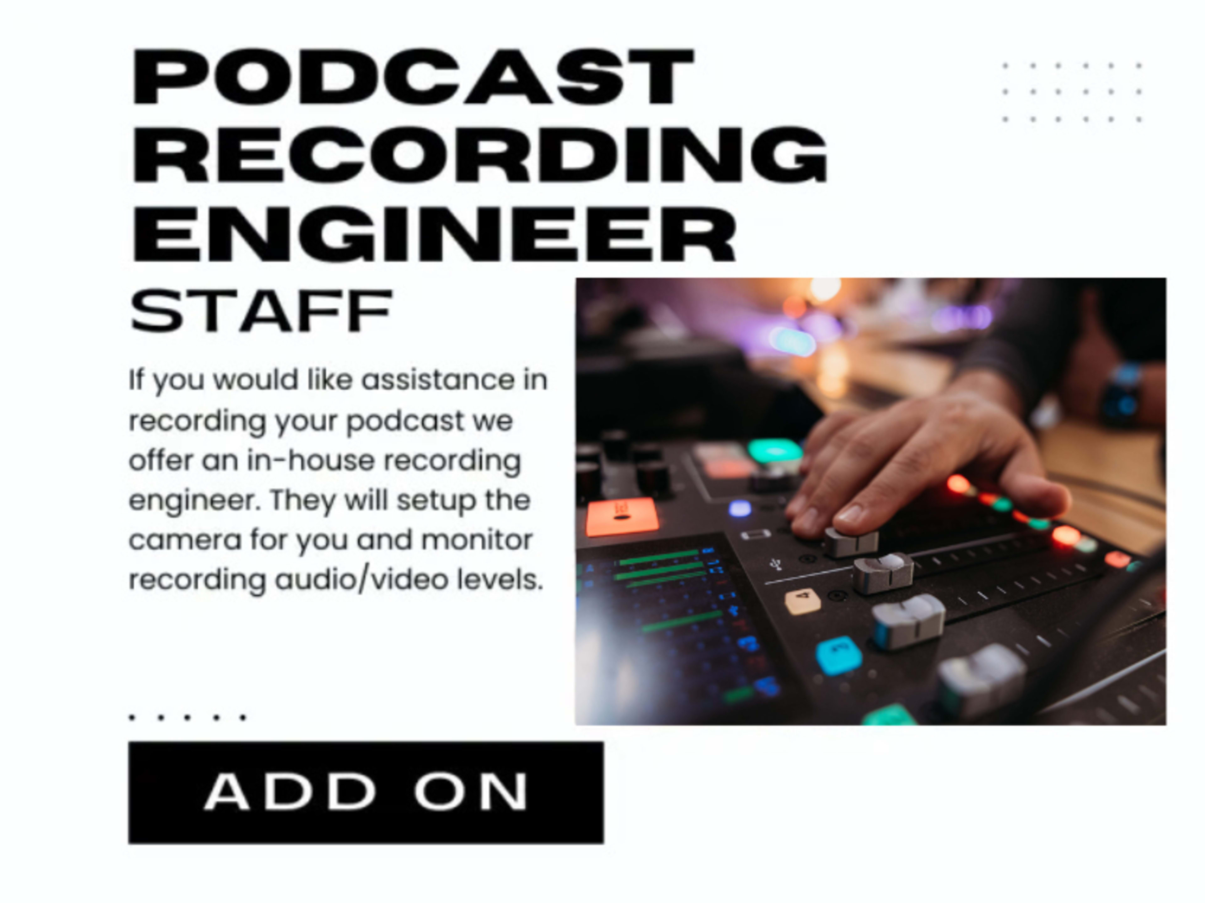  Recording Engineer