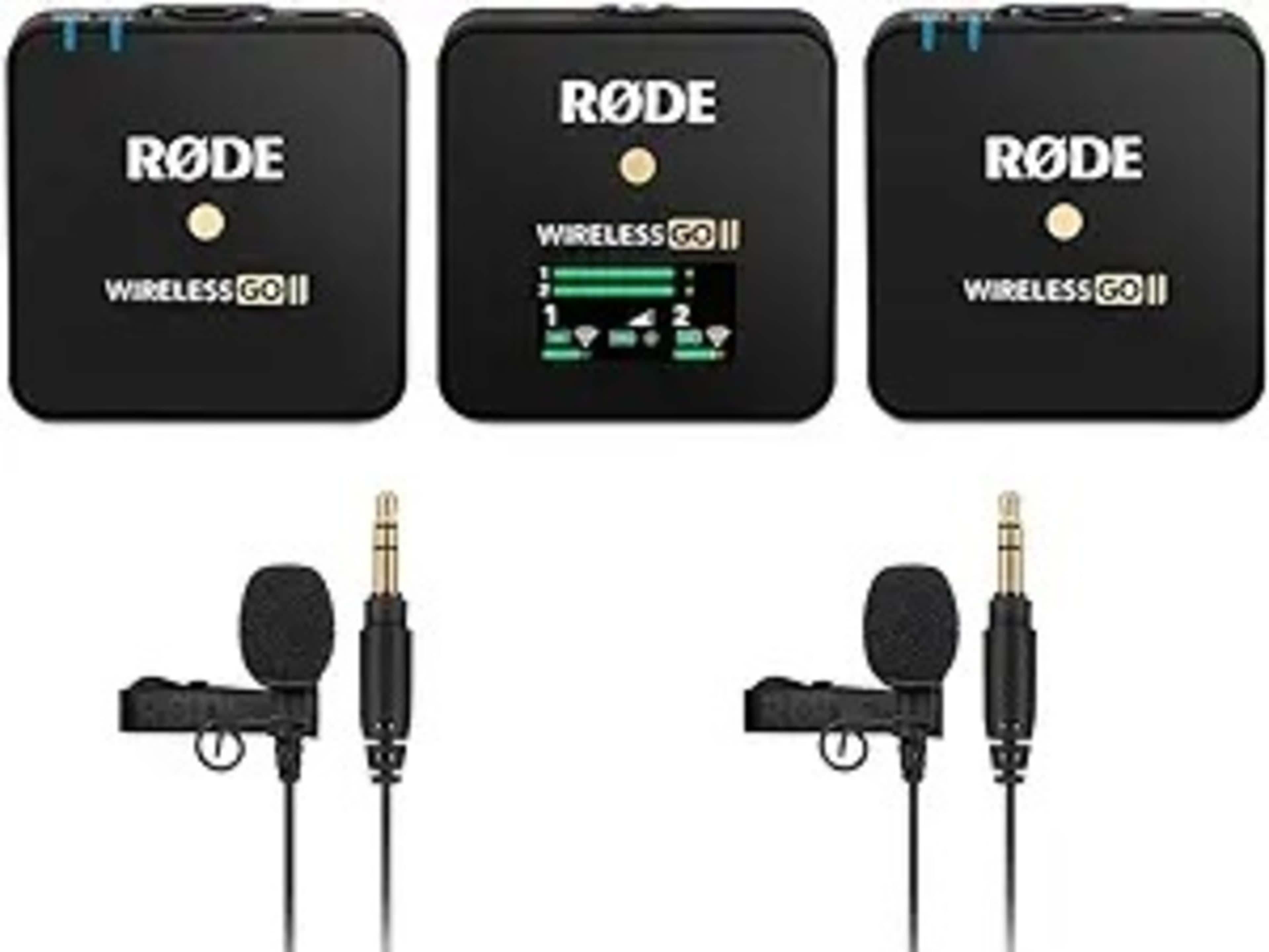 Rode Wireless Mic Set (2Mics + Reciever)