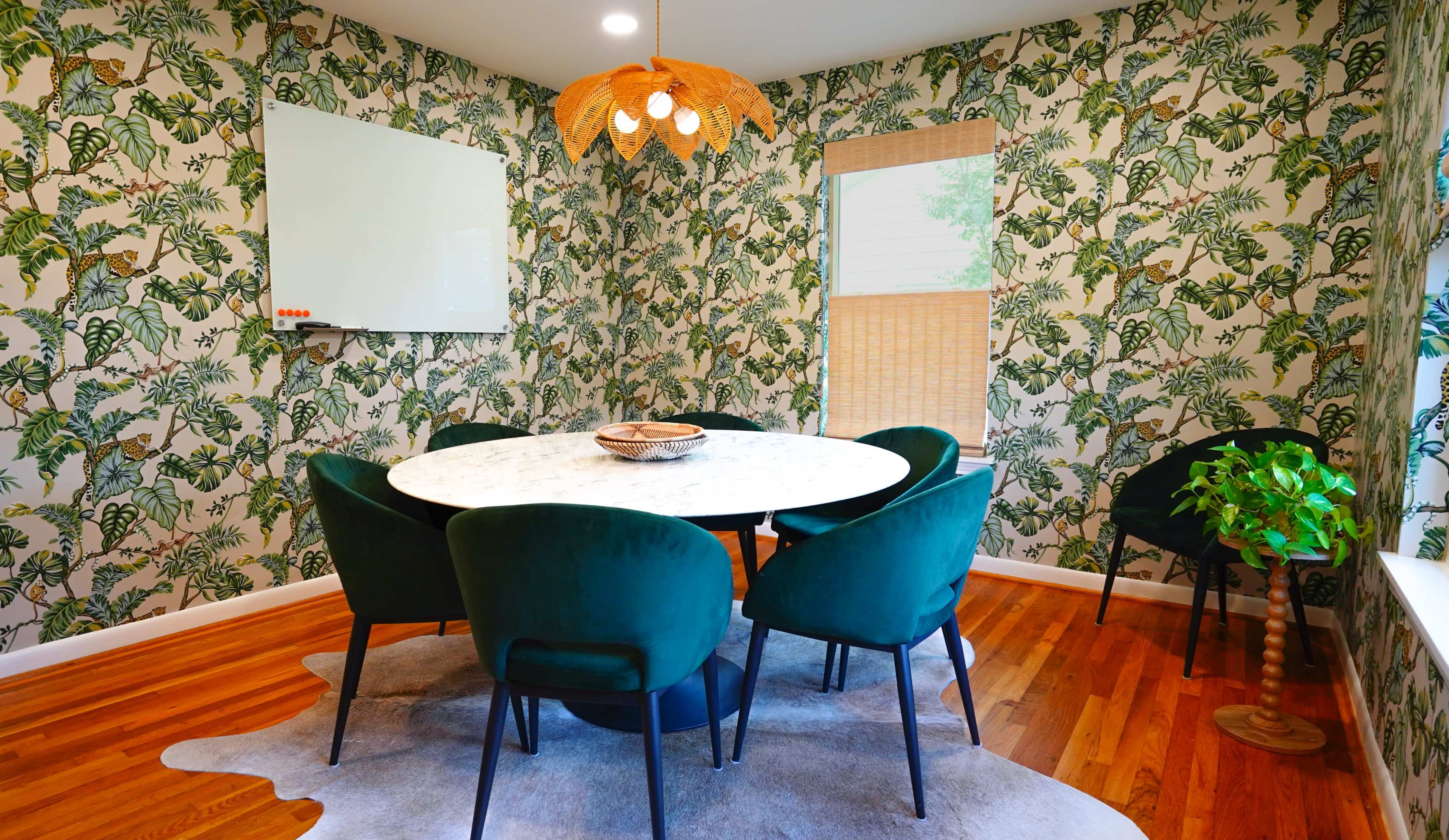 Vibrant Tropical-Inspired Conference Room in Central Austin Image in Highland, Austin, TX
