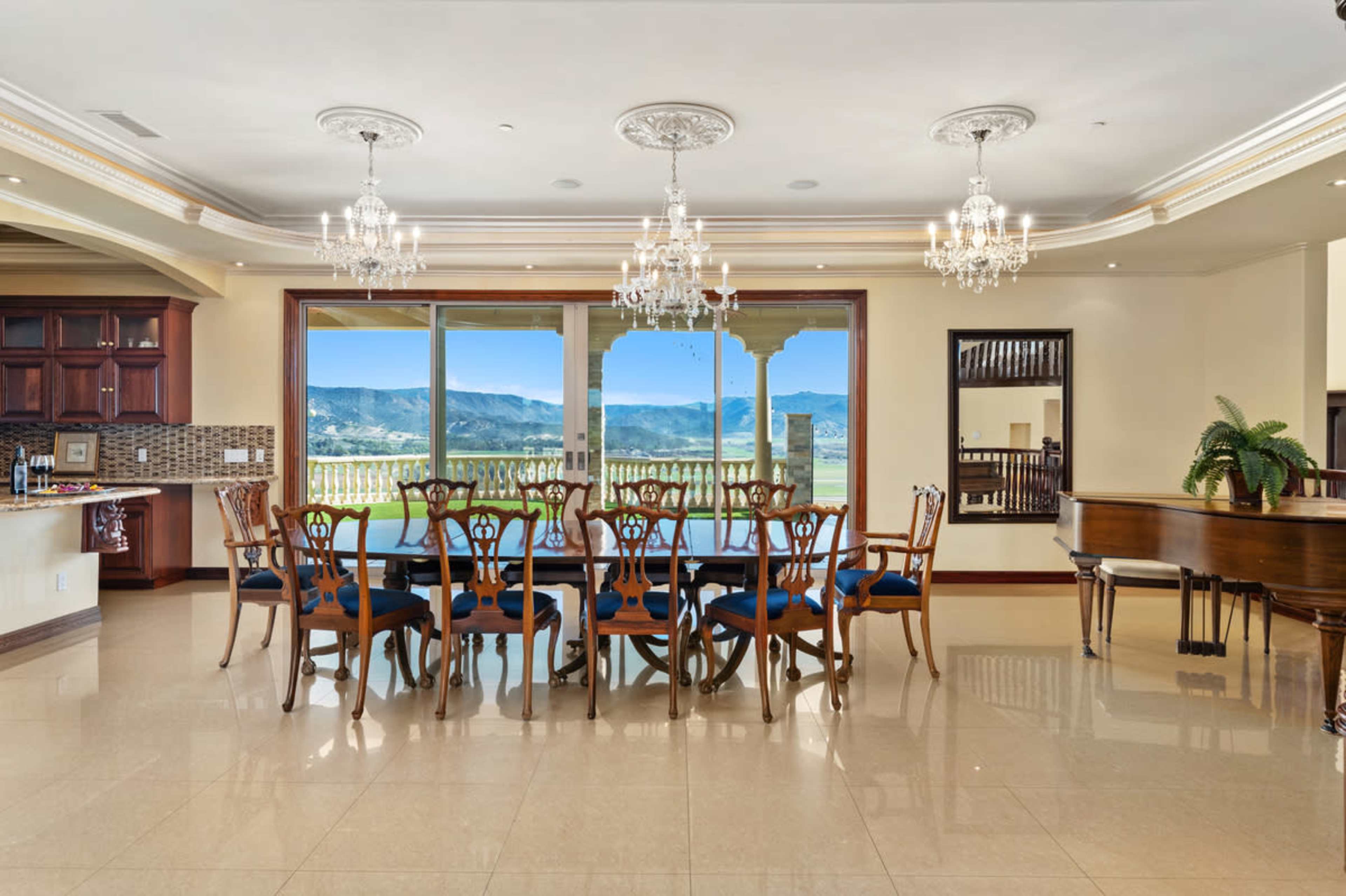 San Diego Mansion with Panoramic Mountain and Skyline Views Image in San Pasqual Valley, Escondido, CA