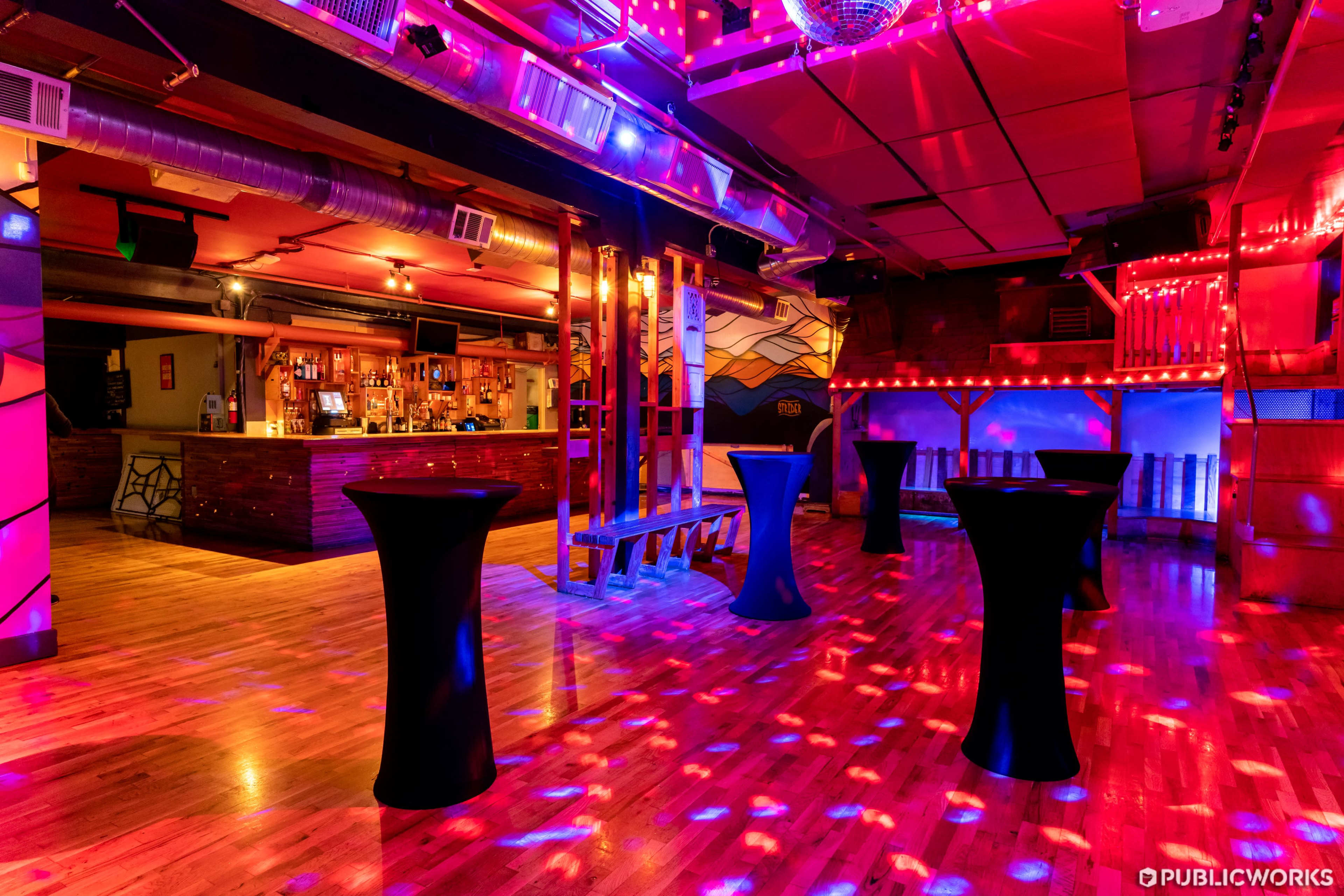 Mission Night Club with Industrial Chic Decor Image in Mission District, San Francisco, CA