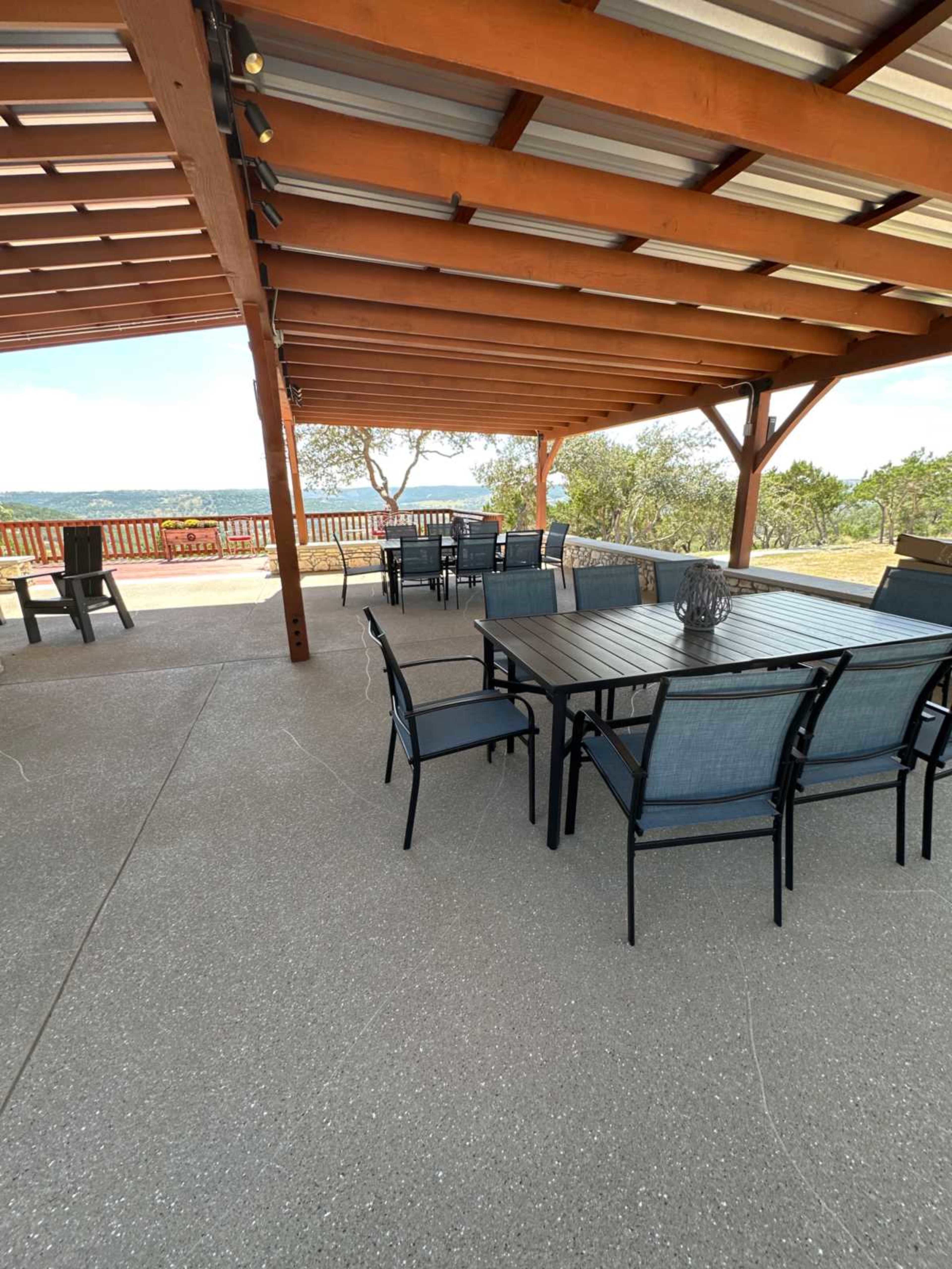 Private hilltop observation deck event venue Image in , Comfort, TX