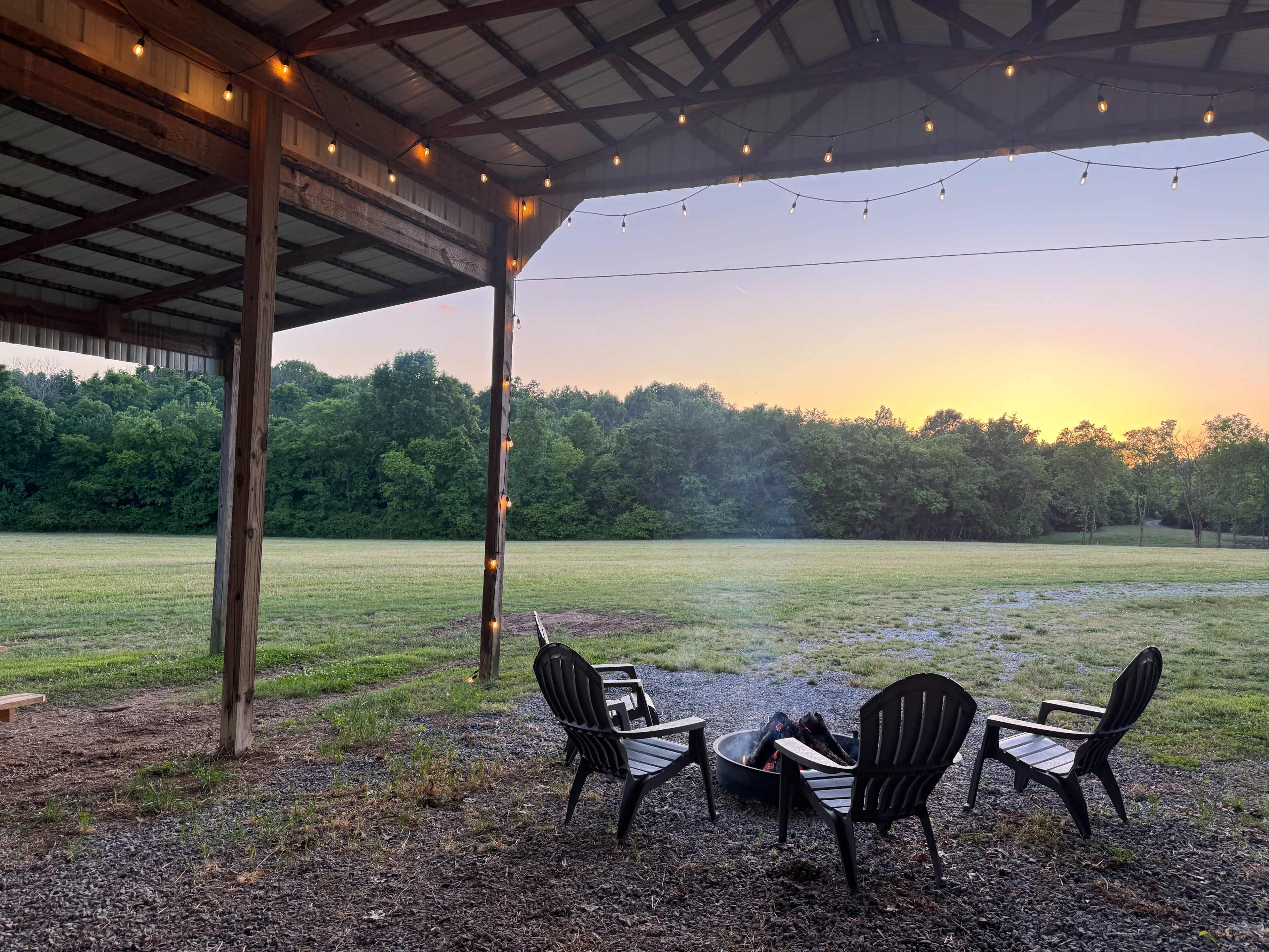 Cinematic Cottage on 20 Acres Near Nashville | Meadow + Barn Image in , Arrington, TN