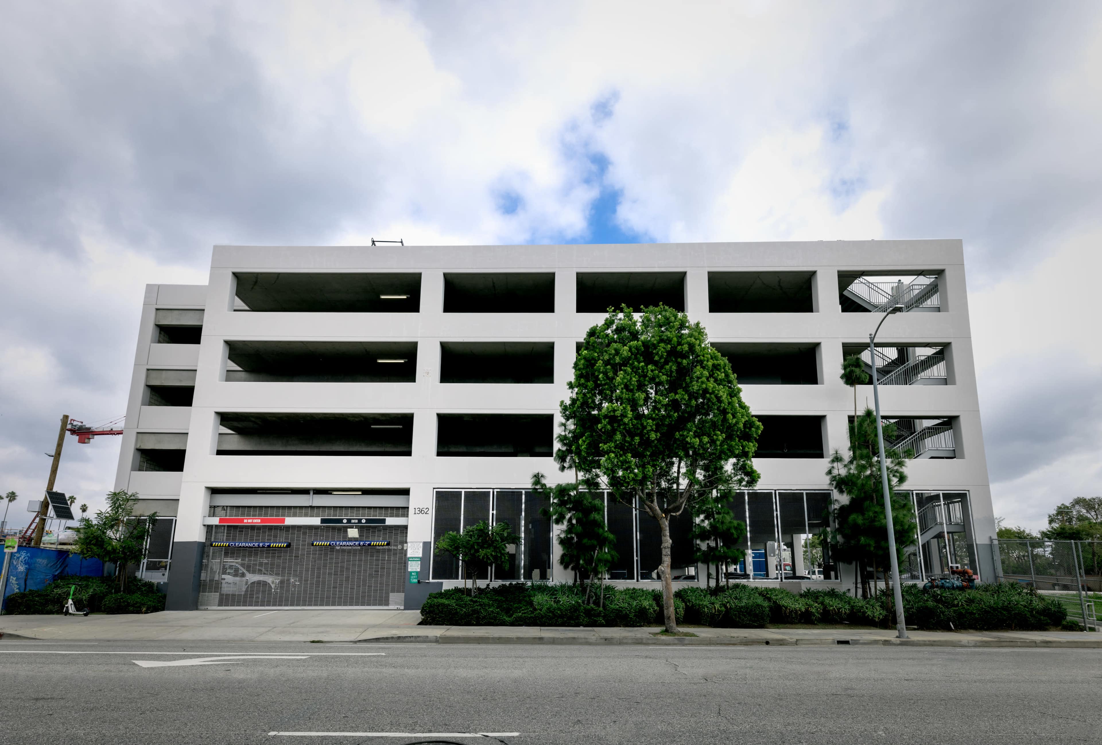 Six Story Parking Structure in East Hollywood with Panoramic Views Image in Central LA, Los Angeles, CA