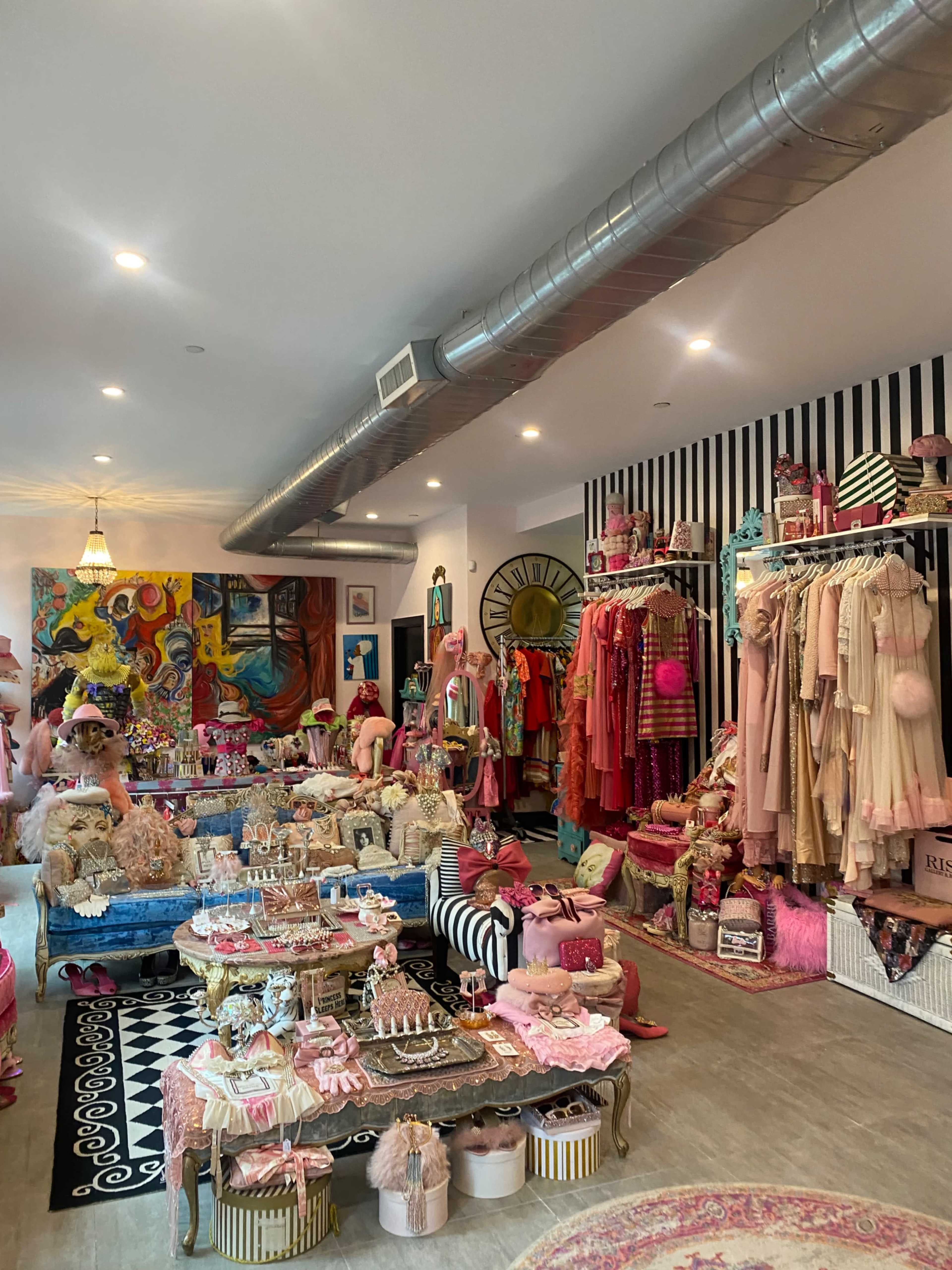 Plush Victorian Gallery Boutique located within Urban setting Image in Bushwick, Brooklyn, NY