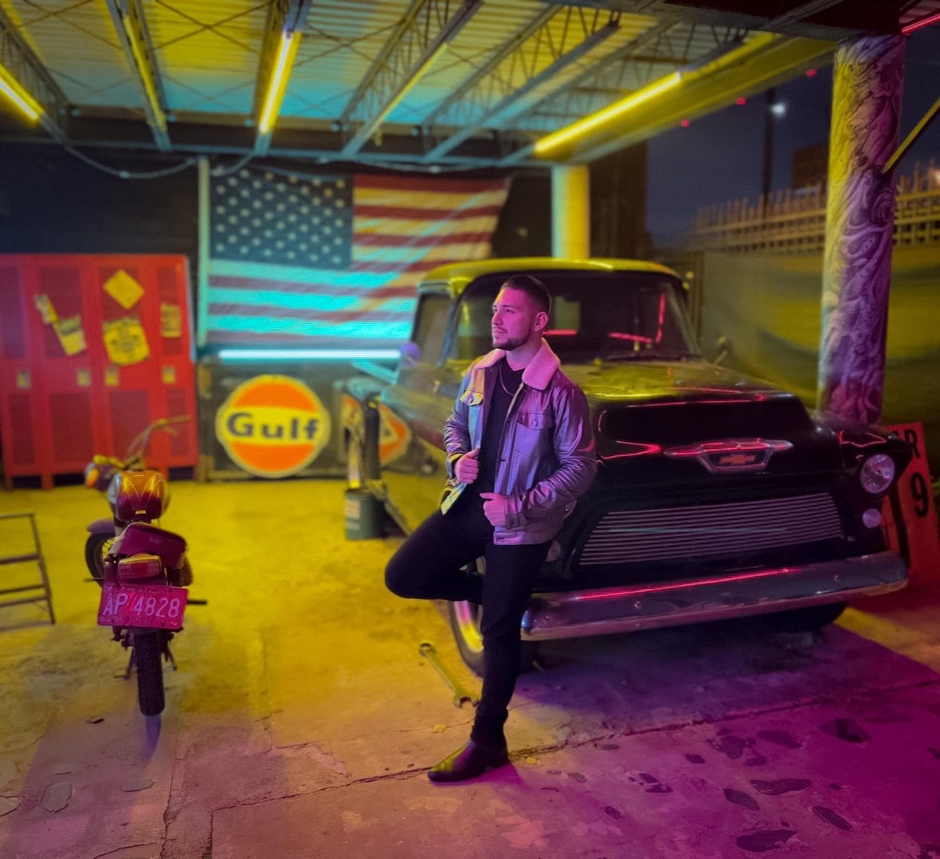 Dance music video shoot