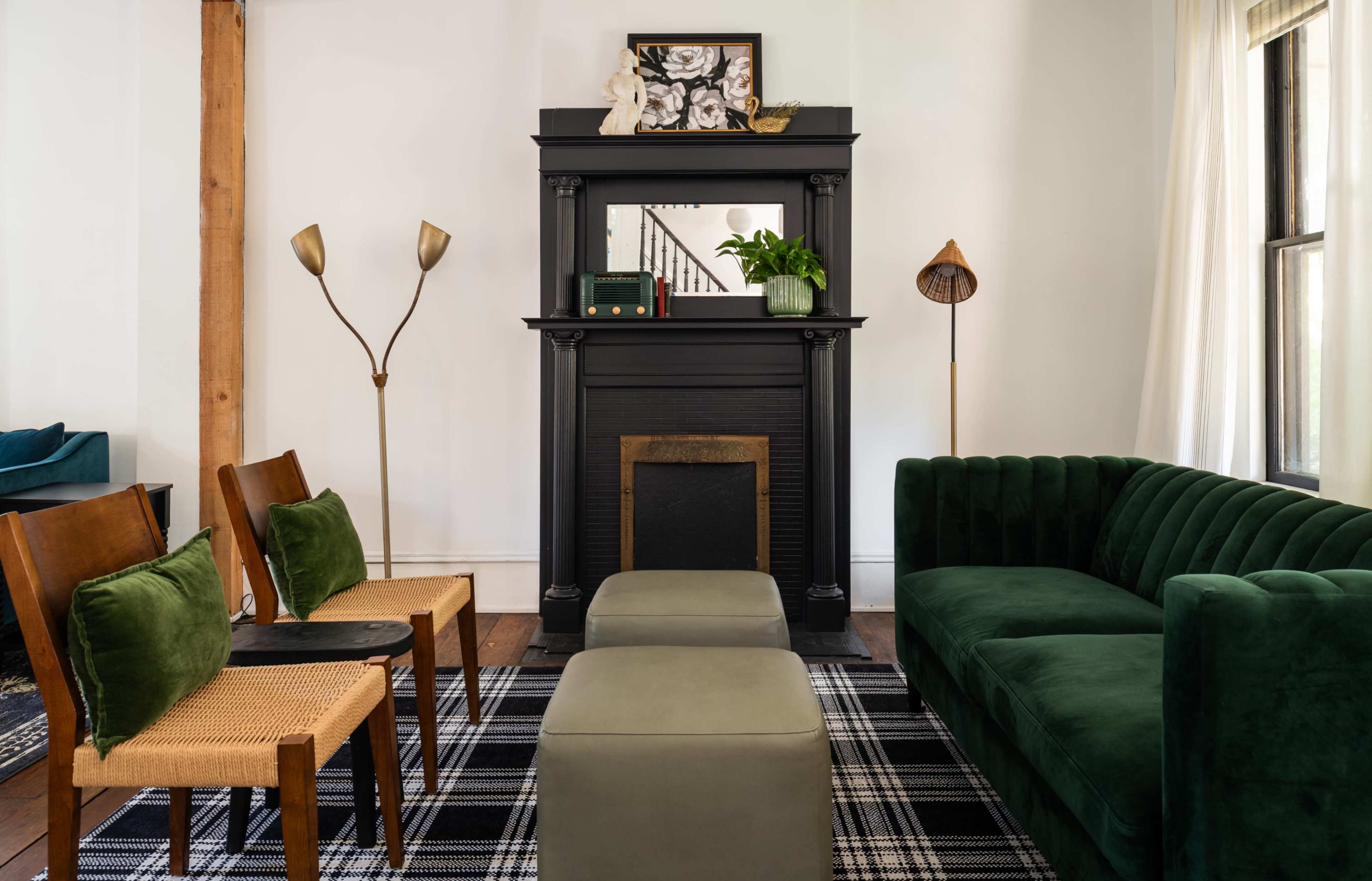 Ohio City Designer Home ♥  Multiple Shoot Locations in Open Living & Kitchen Image in Ohio City, Cleveland, OH