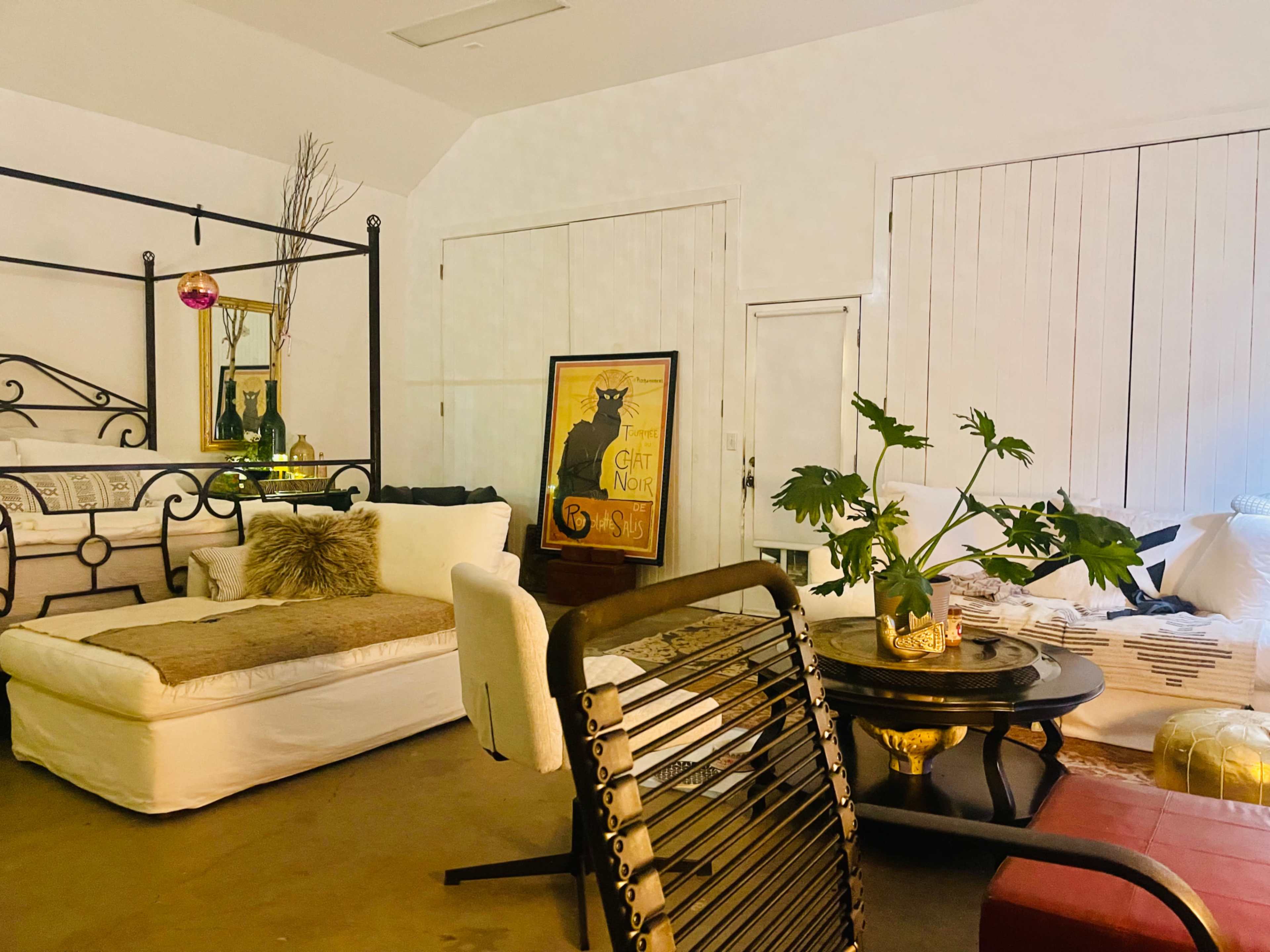 Interior space , studio barn within dense residential area daytime Image in South End, Burlington, VT