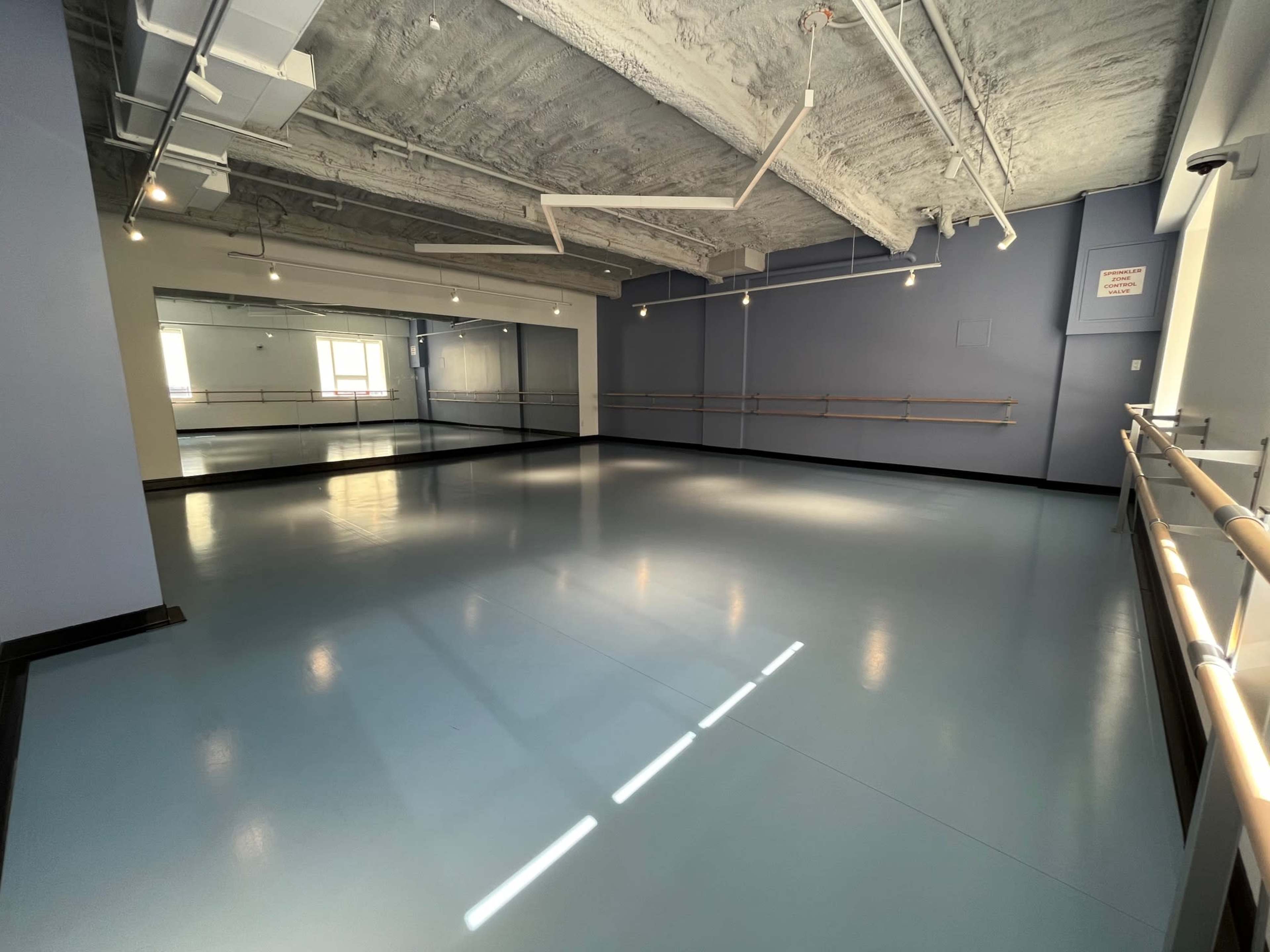 Naturally Lit Dance Studio Image in Upper Manhattan, Manhattan, NY