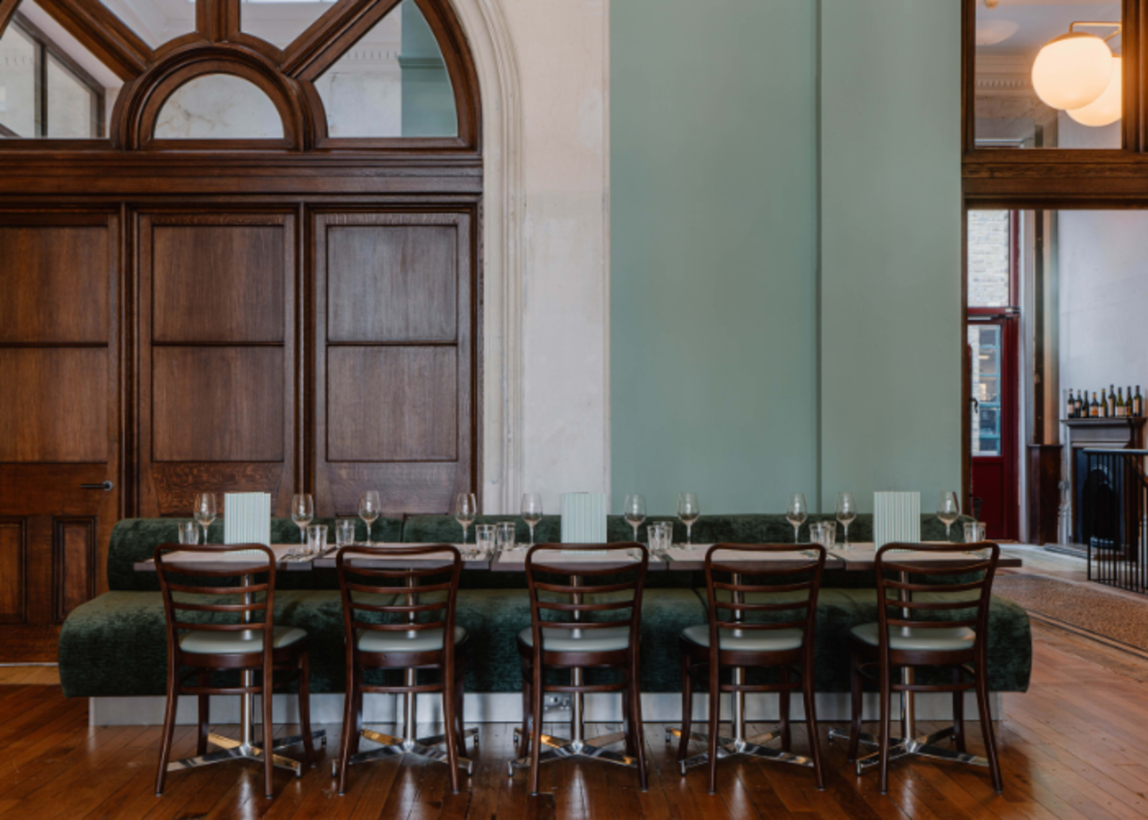 Italian Bar within Historic Grade II Listed Shoreditch Building Image in Shoreditch, London, ENG