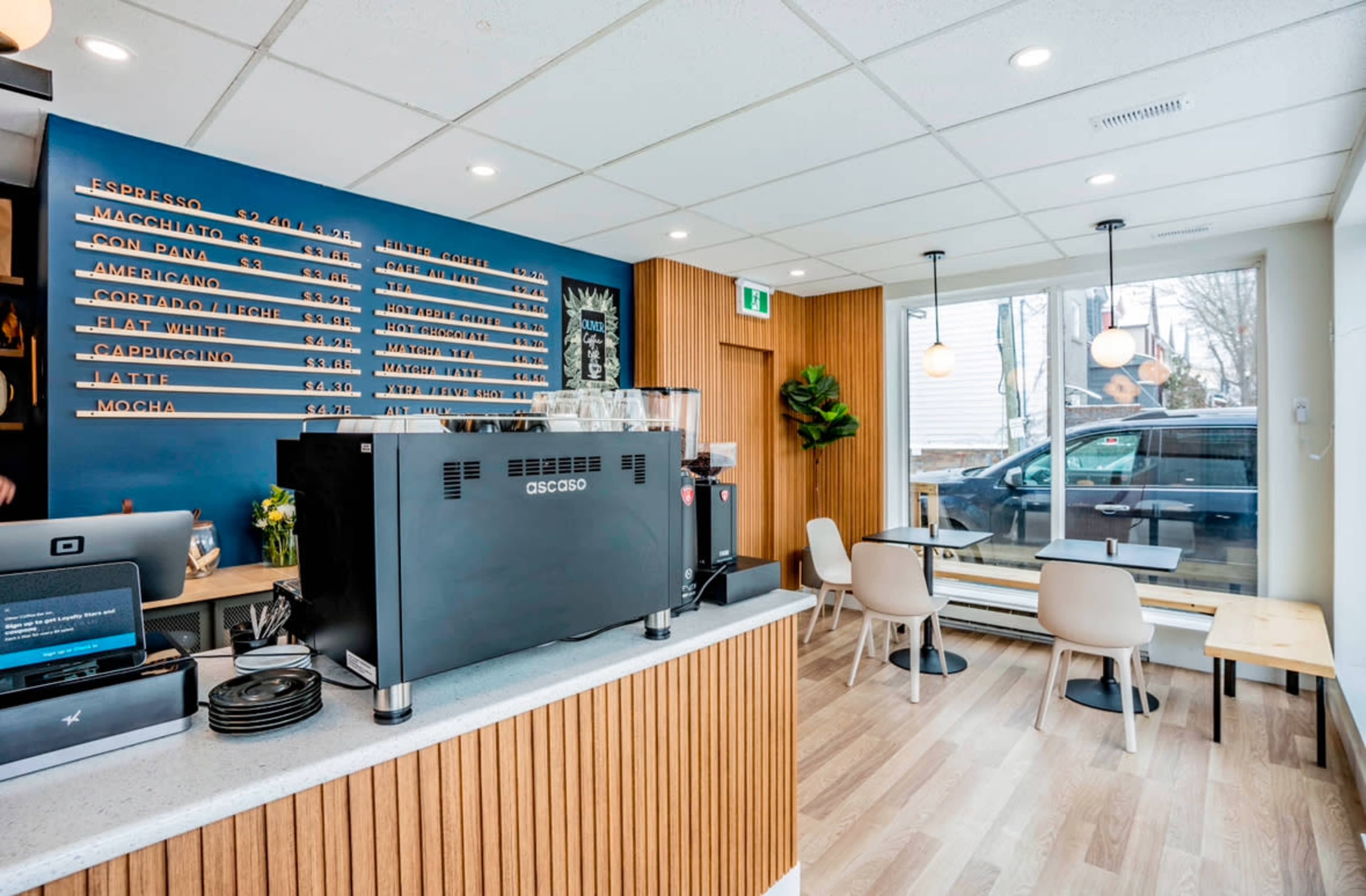 Micro coffee bar in urban neighbourhood perfect for video/photo shoots and intimate clubs, meetings and events. Image in Broadview North, East York, ON