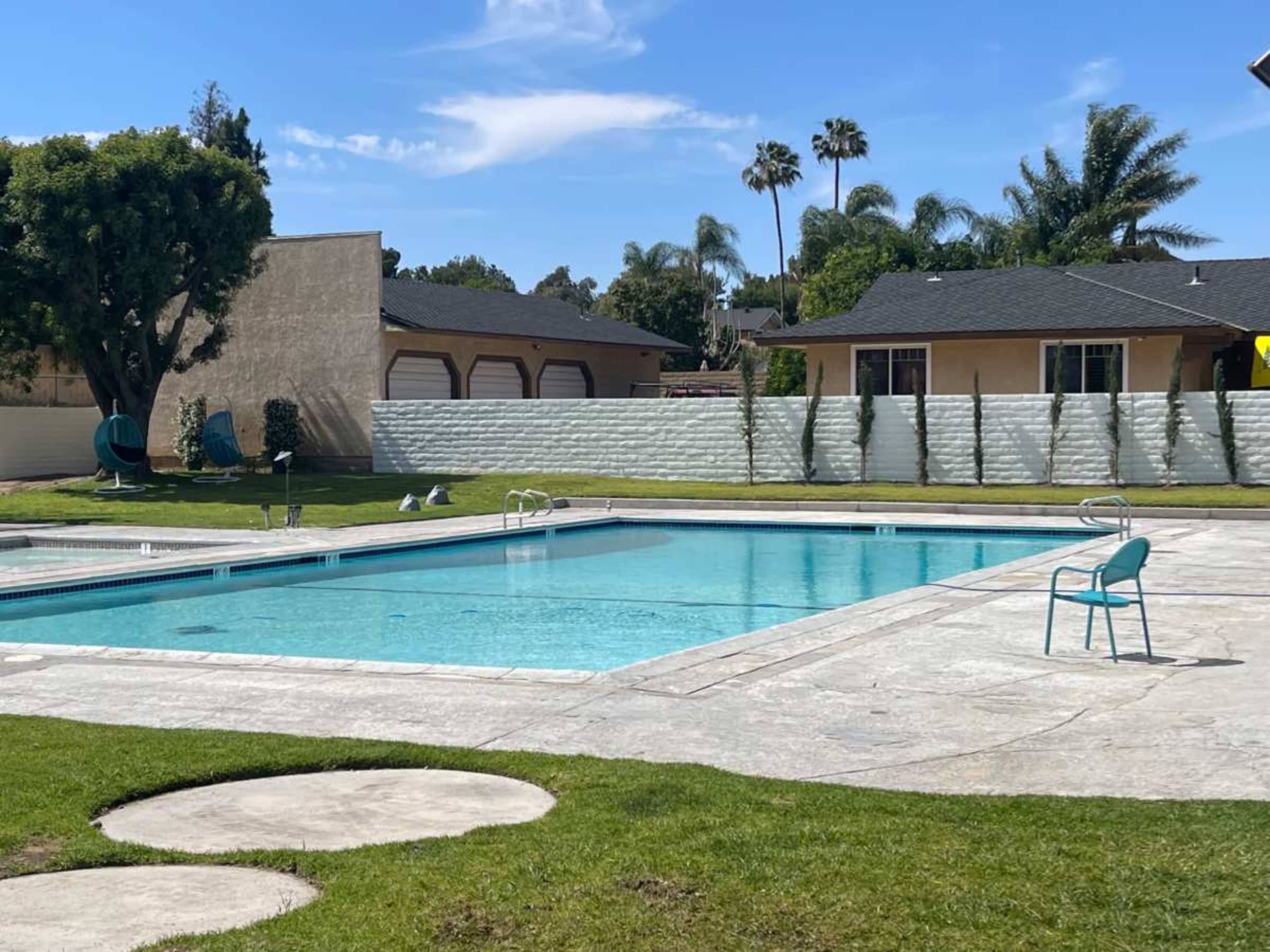 Troy Club with a outdoor pool , clubhouse and volleyball court , basketball, kids park Image in Yorba Linda, Yorba Linda, CA