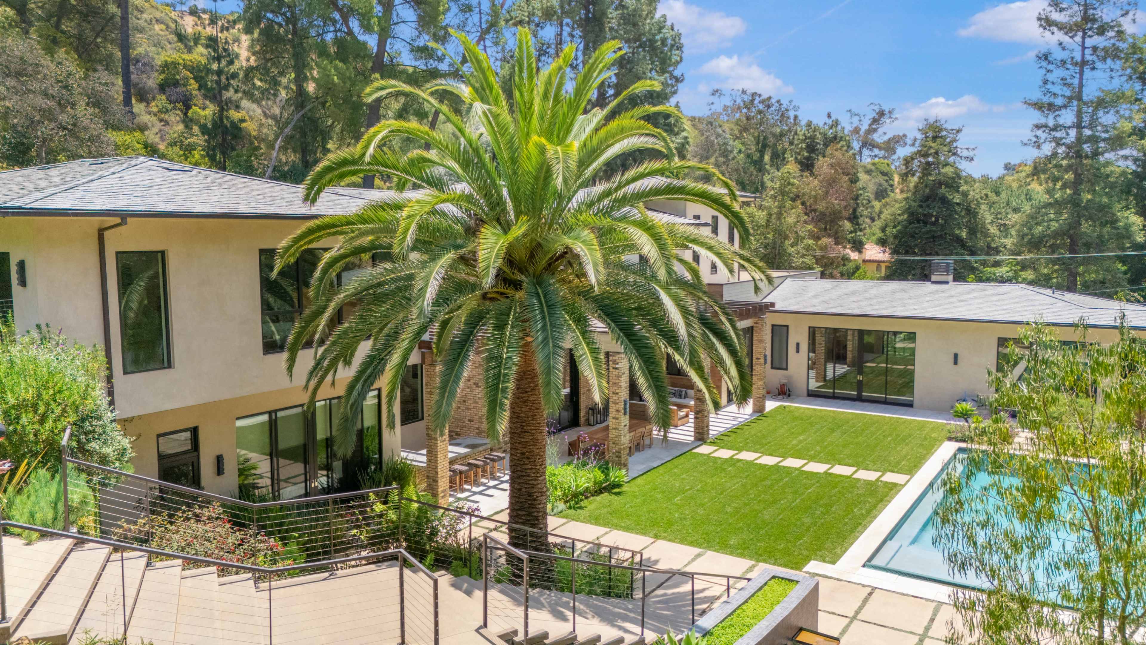 MODERN RESORT VIBES IN A HIDDEN CANYON Image in Beverly Crest, Beverly Hills, CA