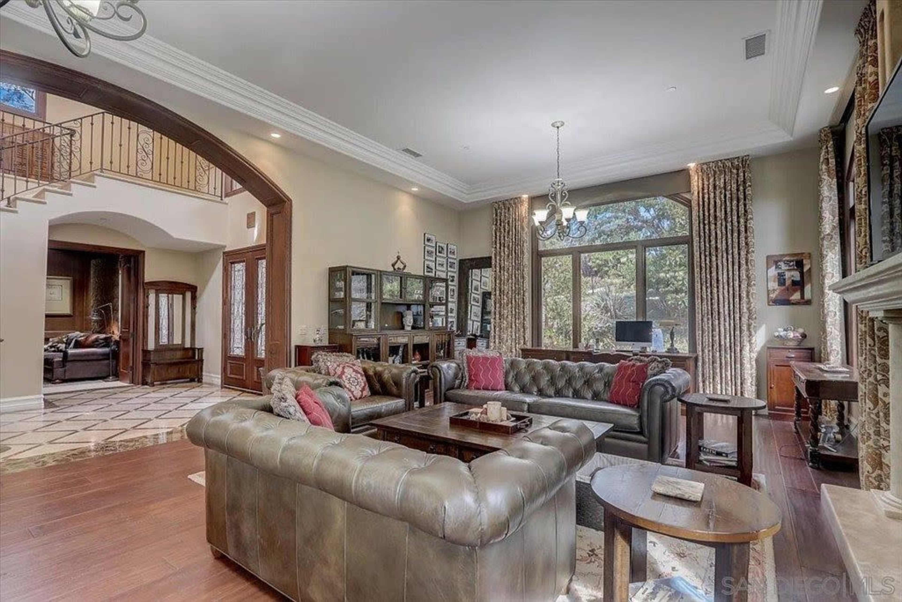 Rustic-Chic Escondido Living Room with Grand Windows – Perfect for Photo & Video Shoots Image in Hidden Meadows, Escondido, CA