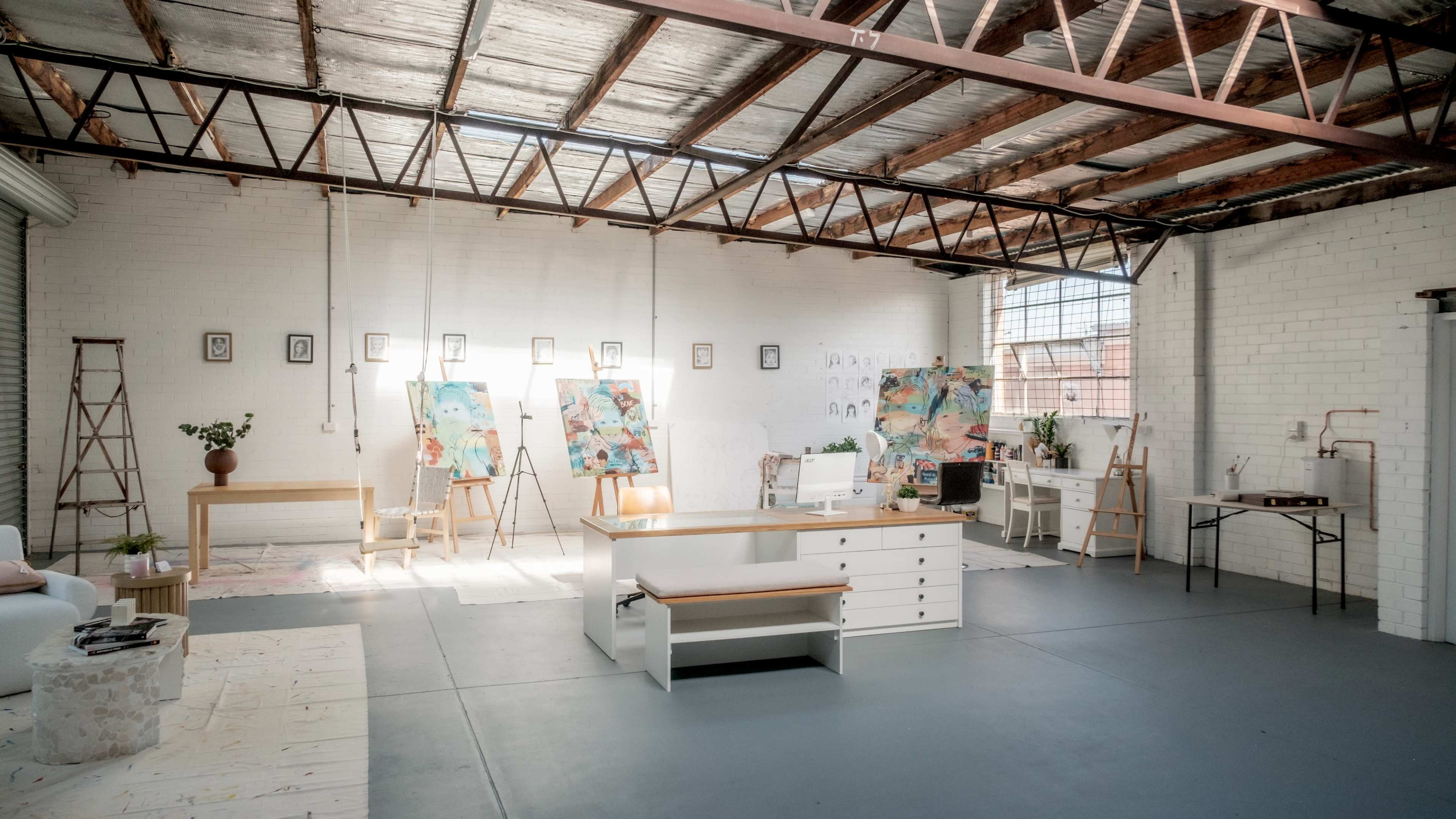 Industrial art studio space Image in Moorabbin, Melbourne, VIC