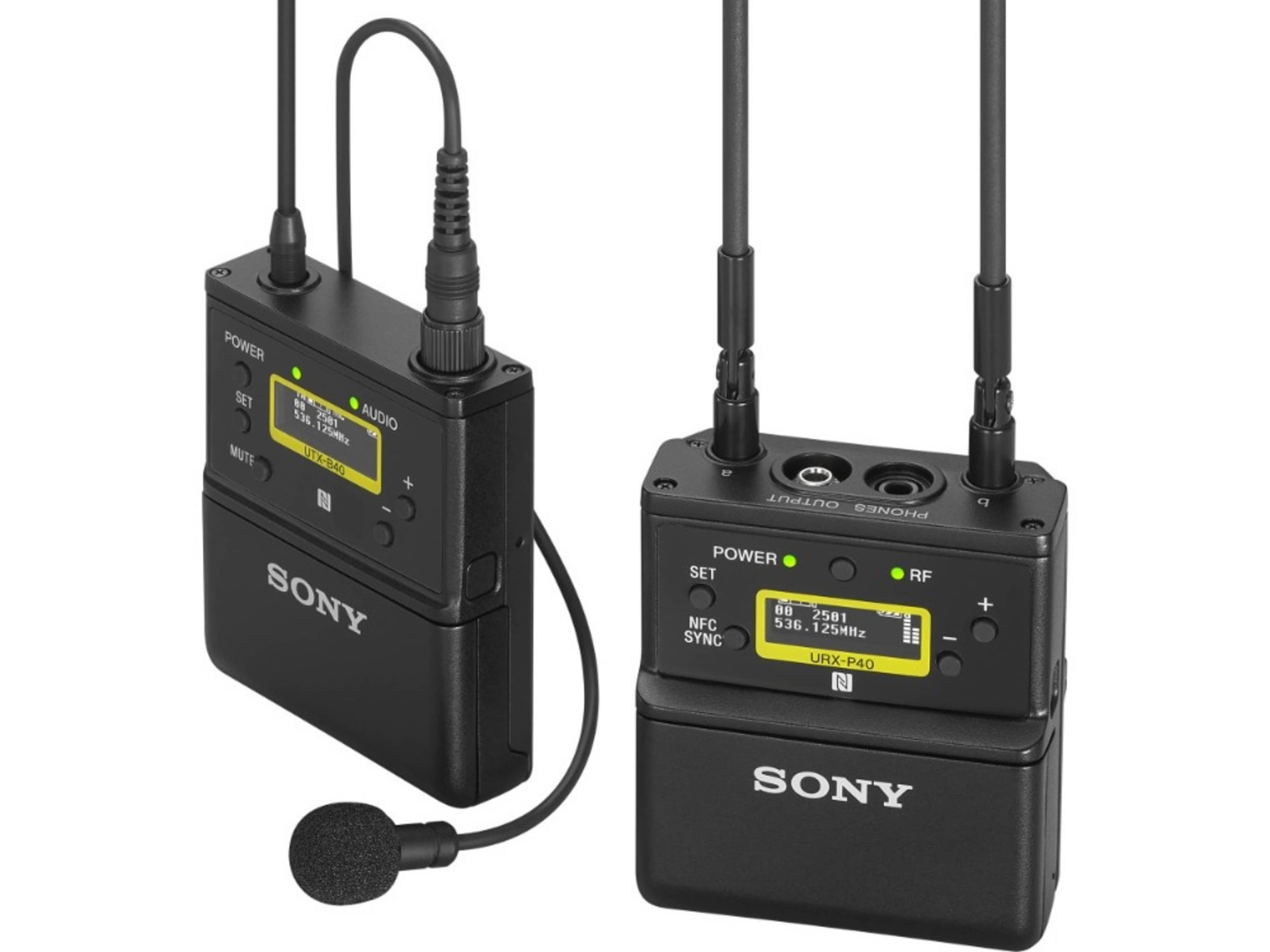 SONY UTX-B40 WIRELESS LAVALIER MIC PACK