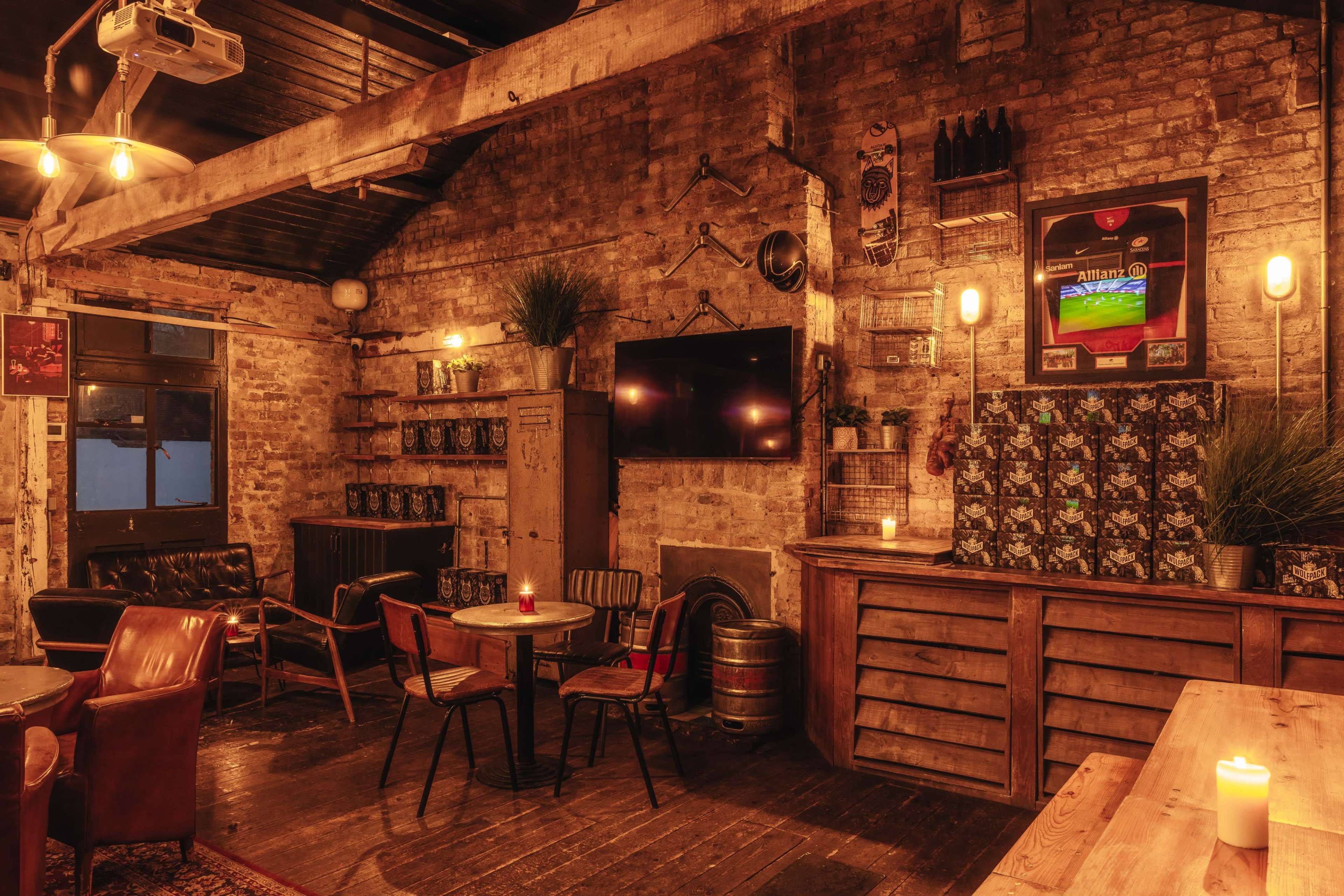 Converted Garage with Craft Beer and Function Room Image in Queen's Park, London, ENG