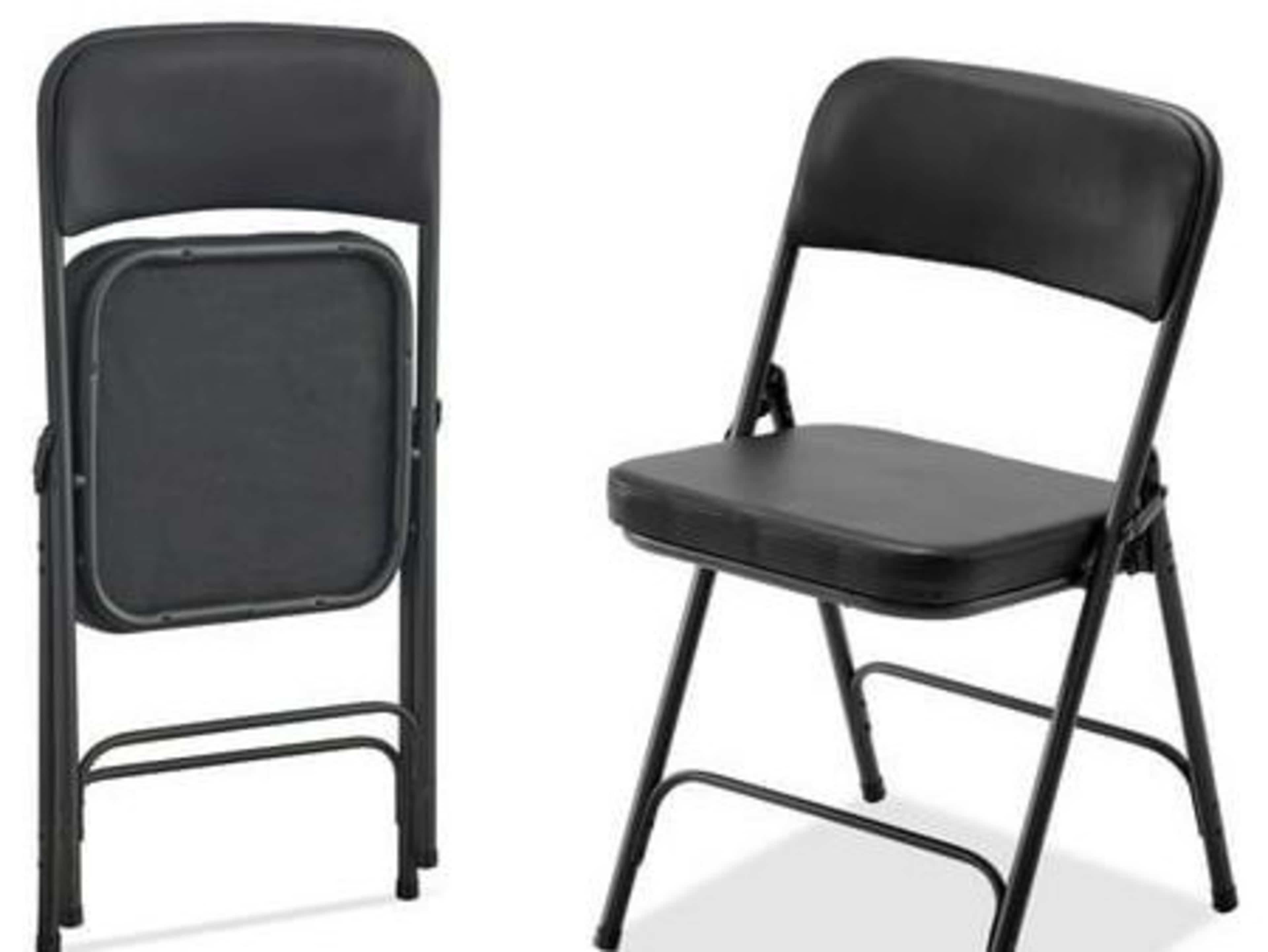 Black Foldable Chairs