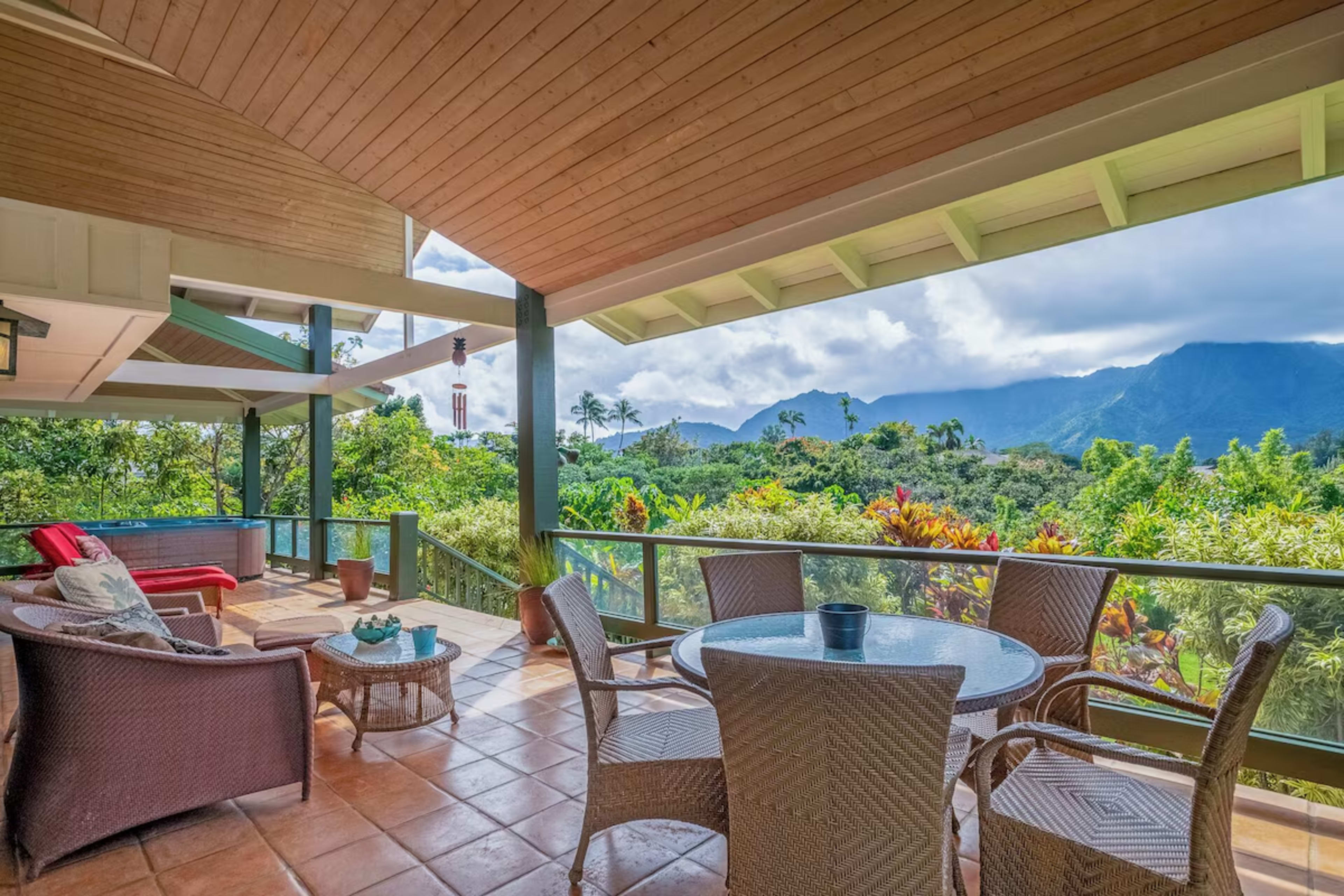 Tropical Paradise in Princeville – Stunning Views, Private Pool & Luxe Outdoor Living Image in Princeville, Princeville, HI