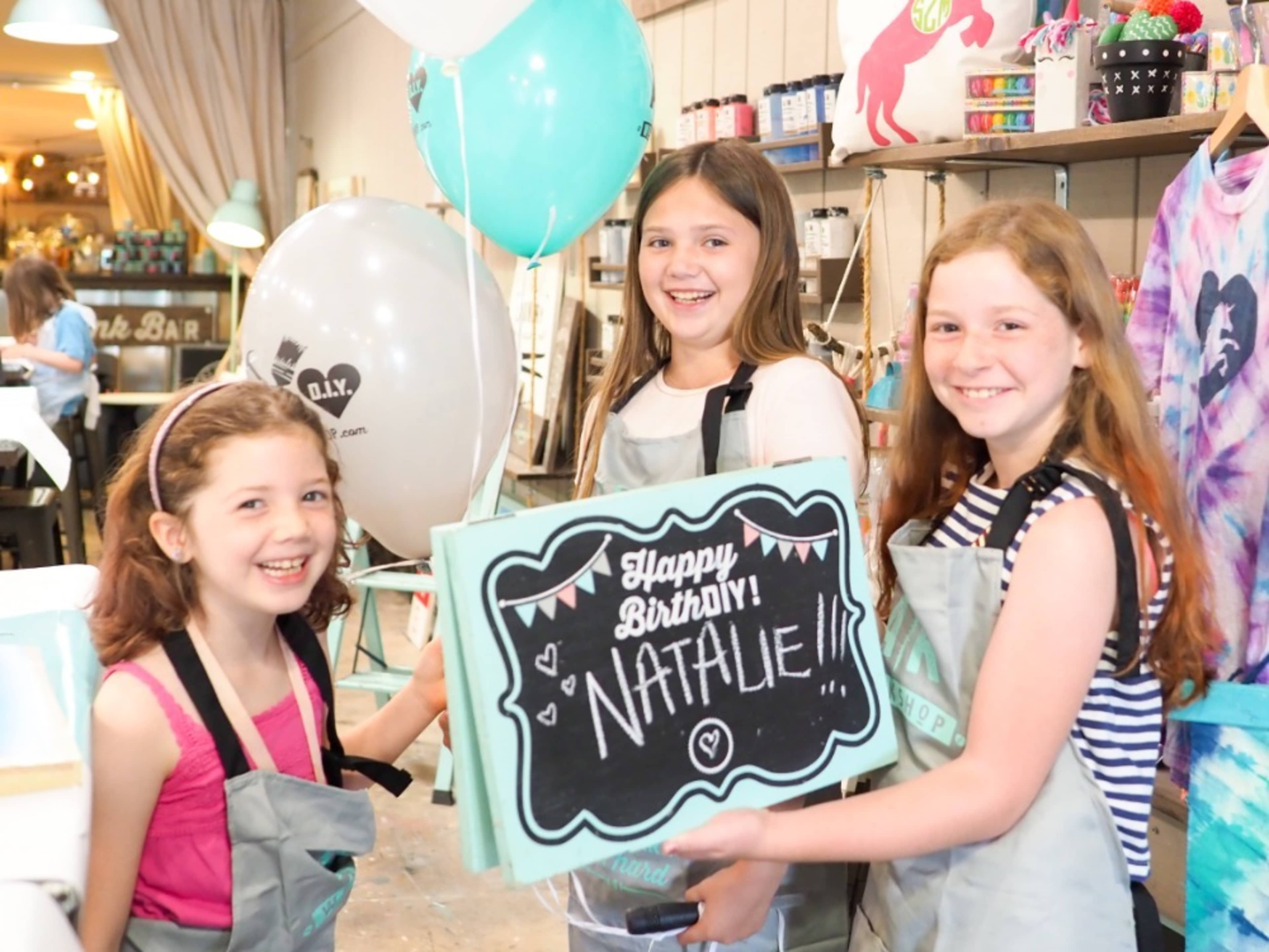 Kids Crafty Birthday Party Experience
