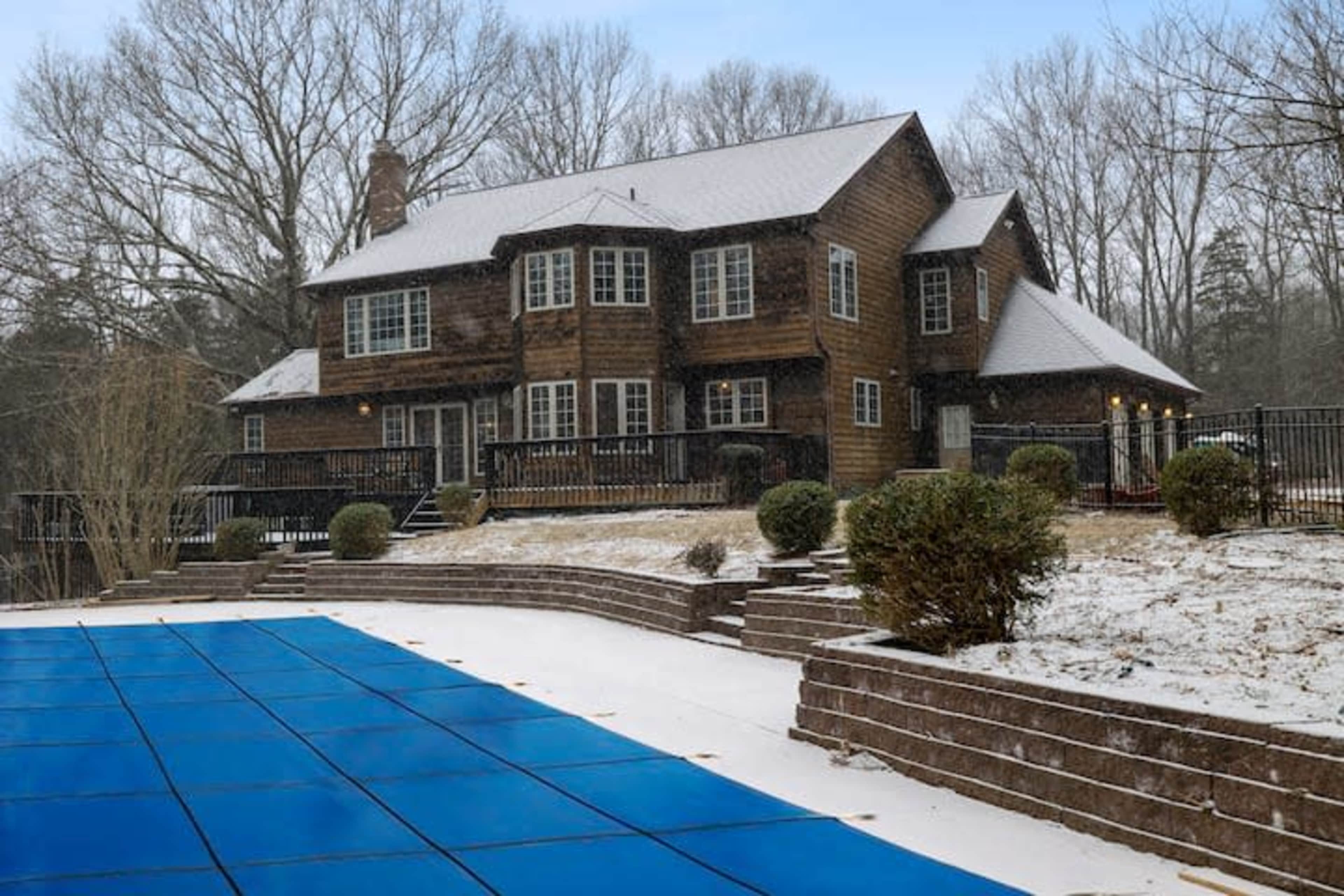 Private Country Retreat with Pool, Hot Tub & Entertainment Spaces Image in Chester, Chester, NY