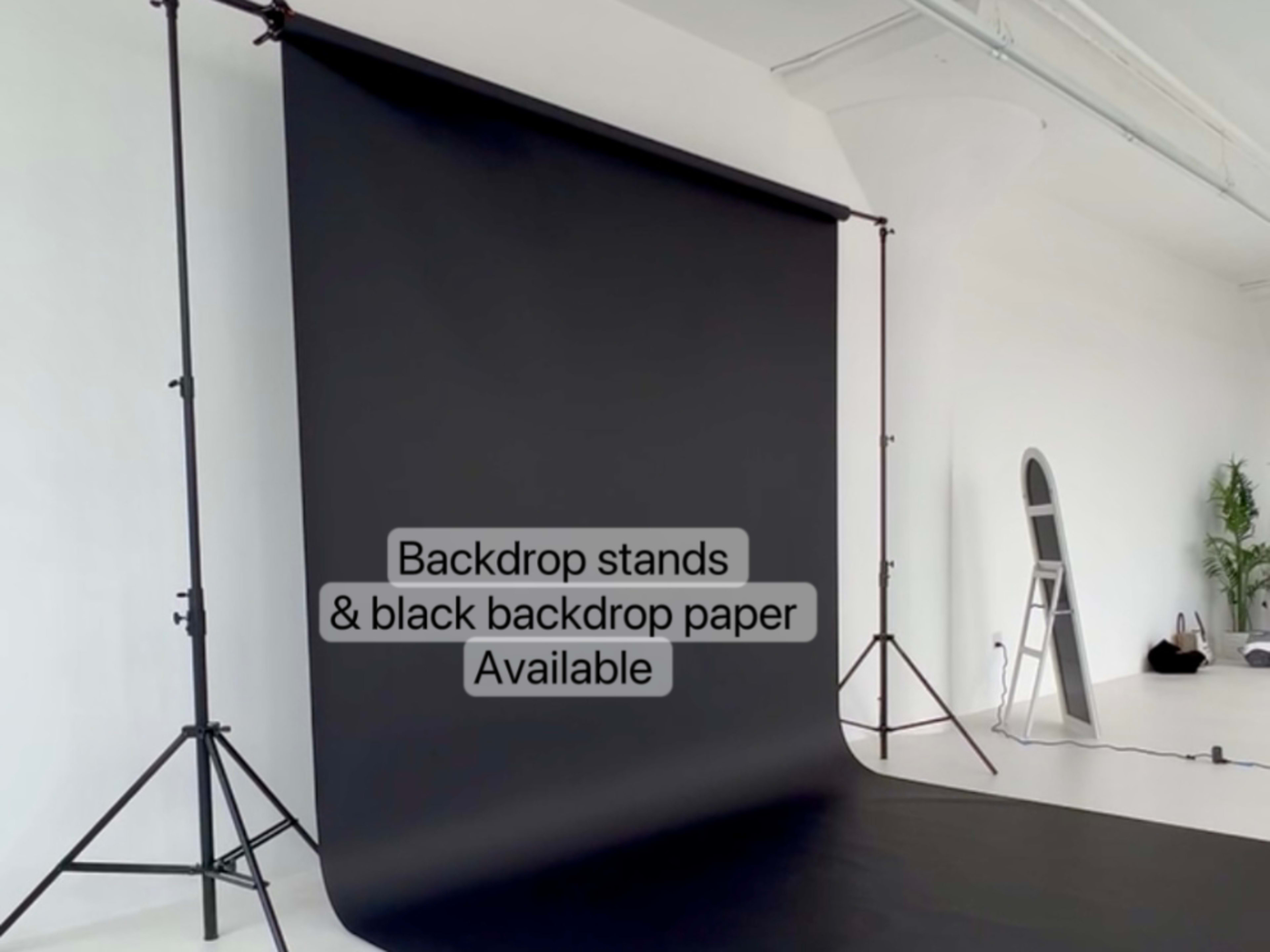 12' Pro-duty backdrop stands