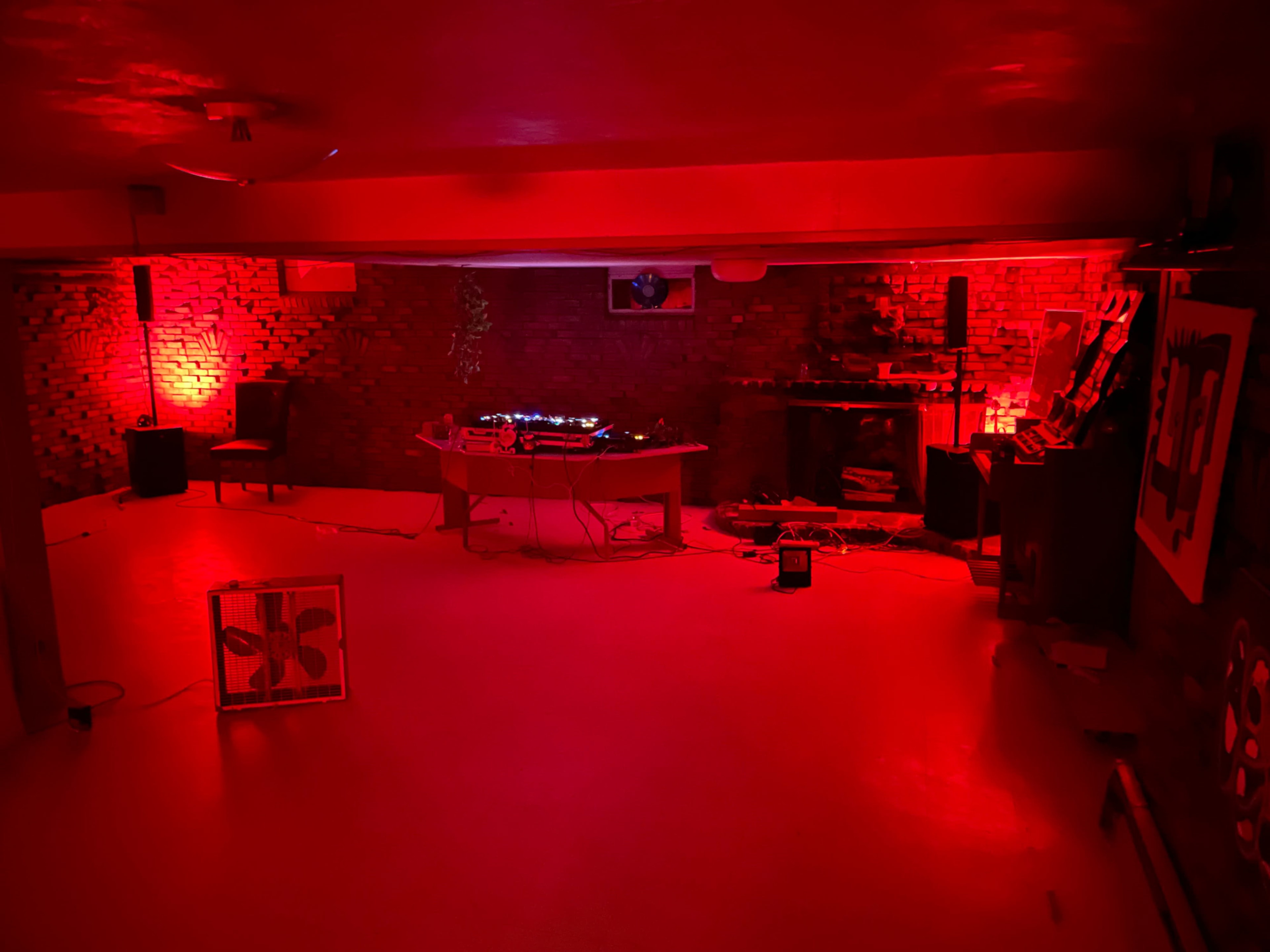 1200 sqft Sound treated event space with exposed brick Image in West Somerville, Somerville, MA