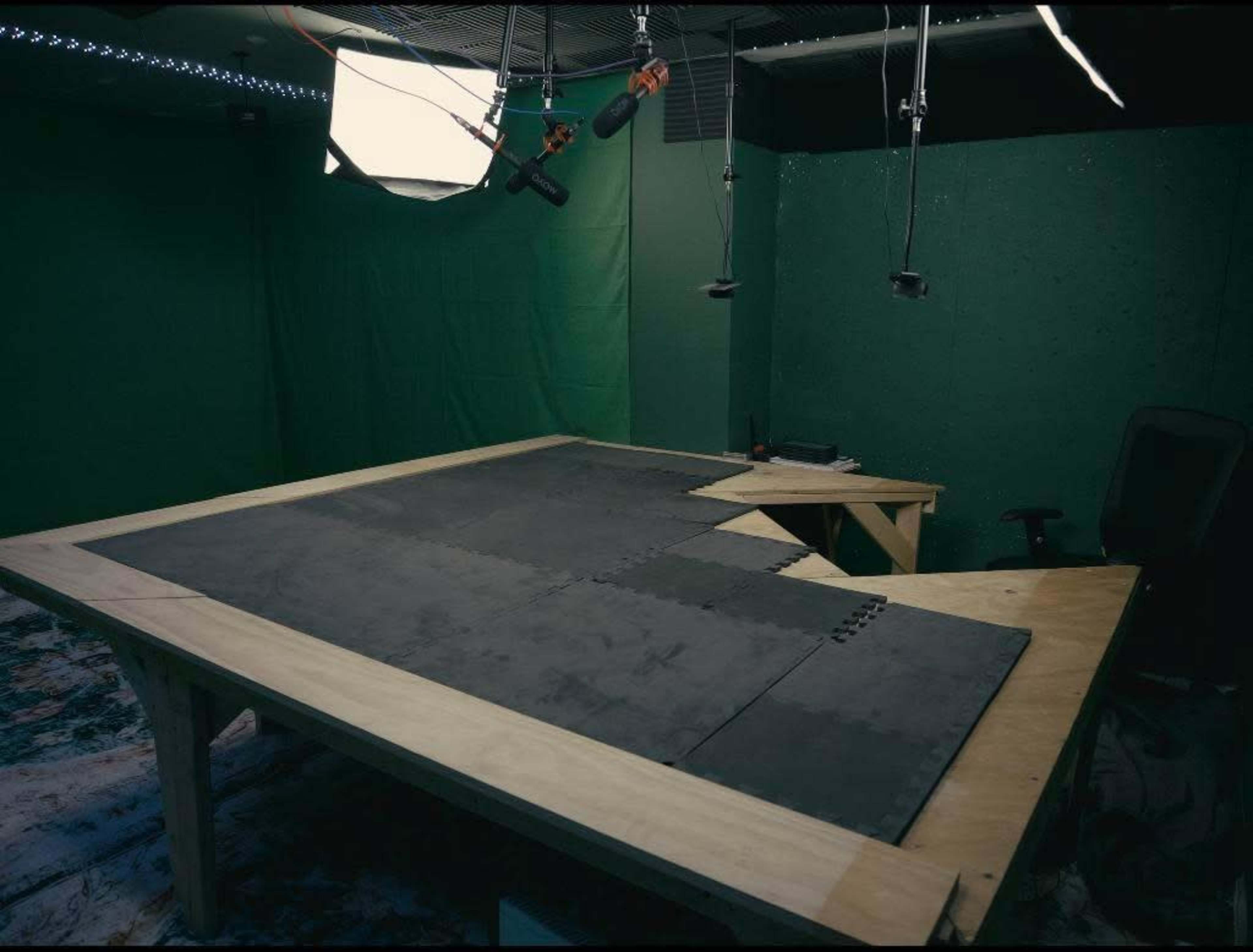 Large Podcast Space with Green Screens on Every Wall Image in , Jonesboro, GA
