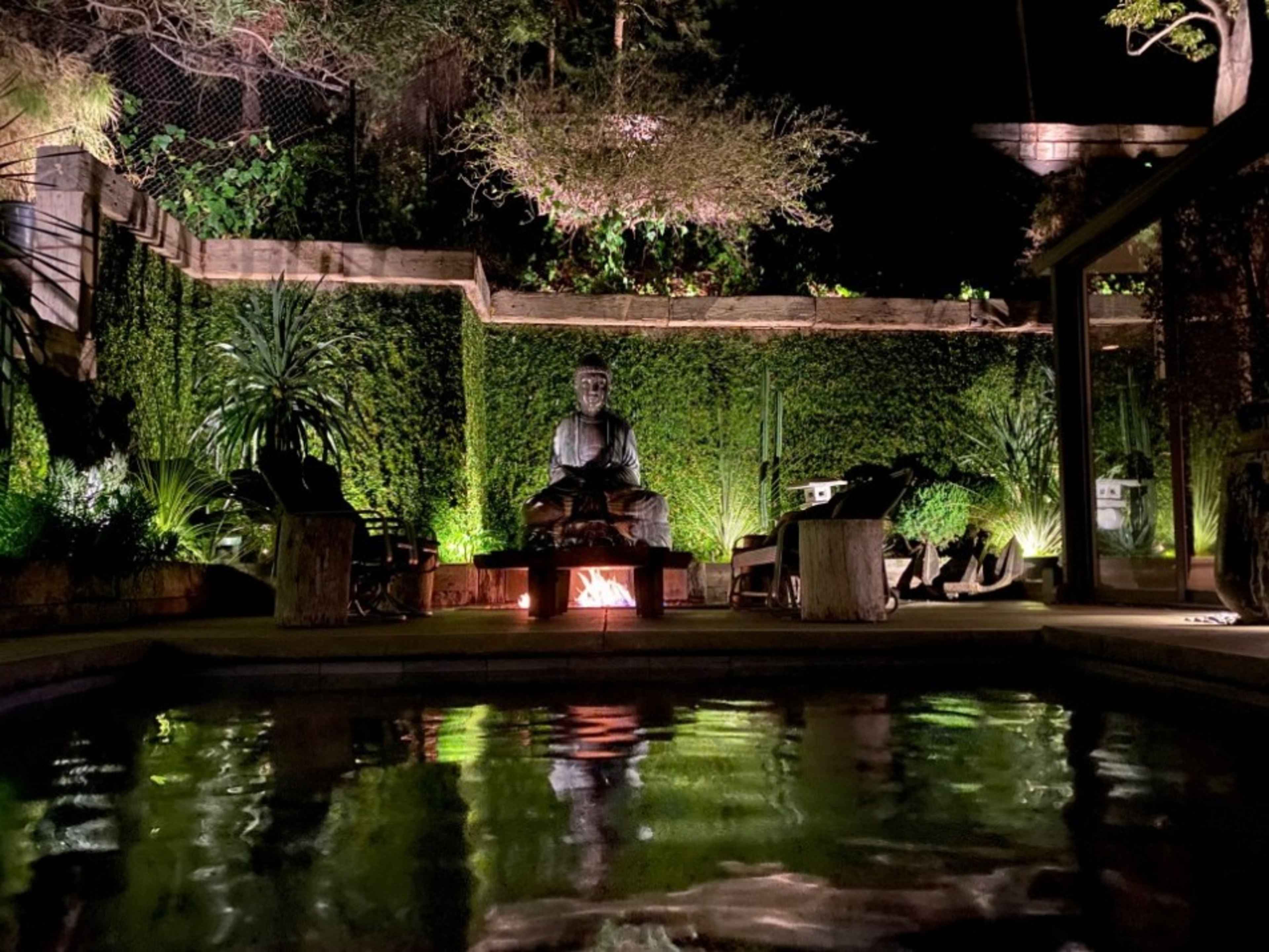 Heated pool