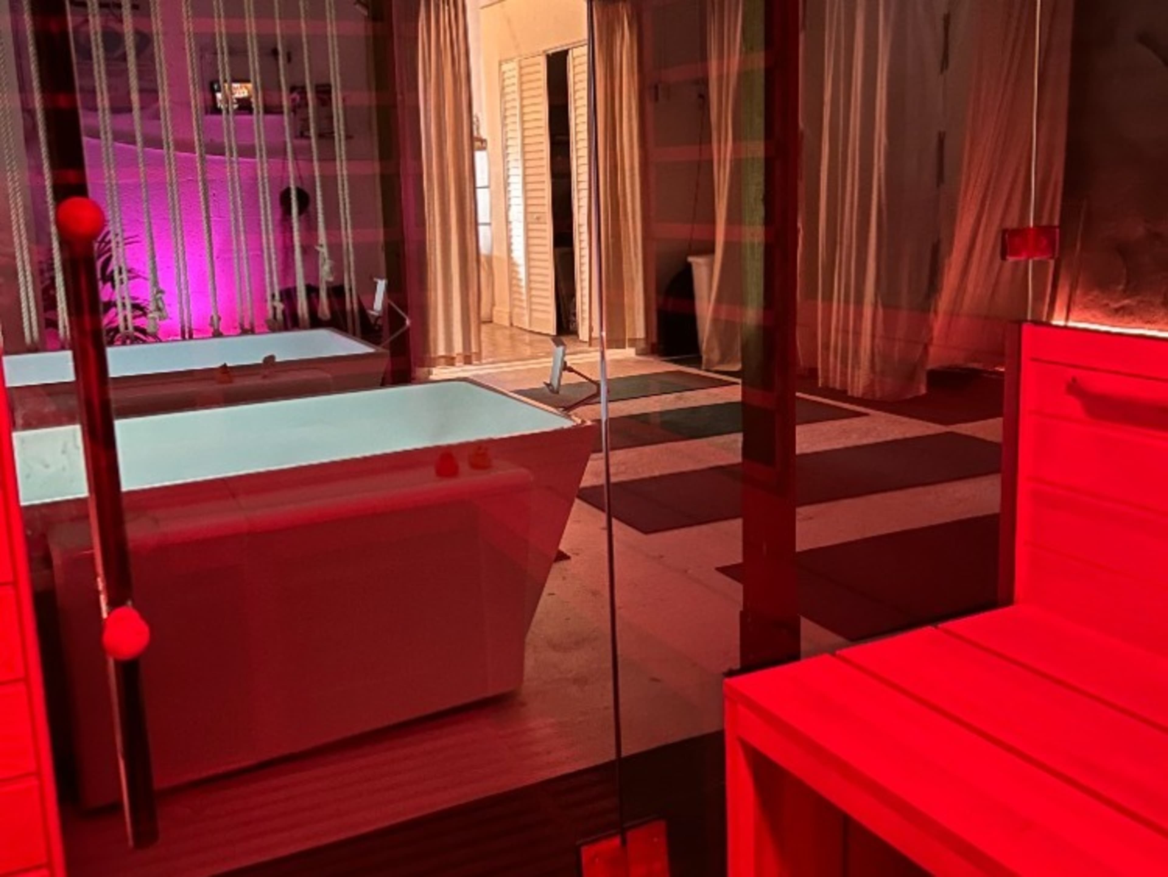 Guided fire and ice session