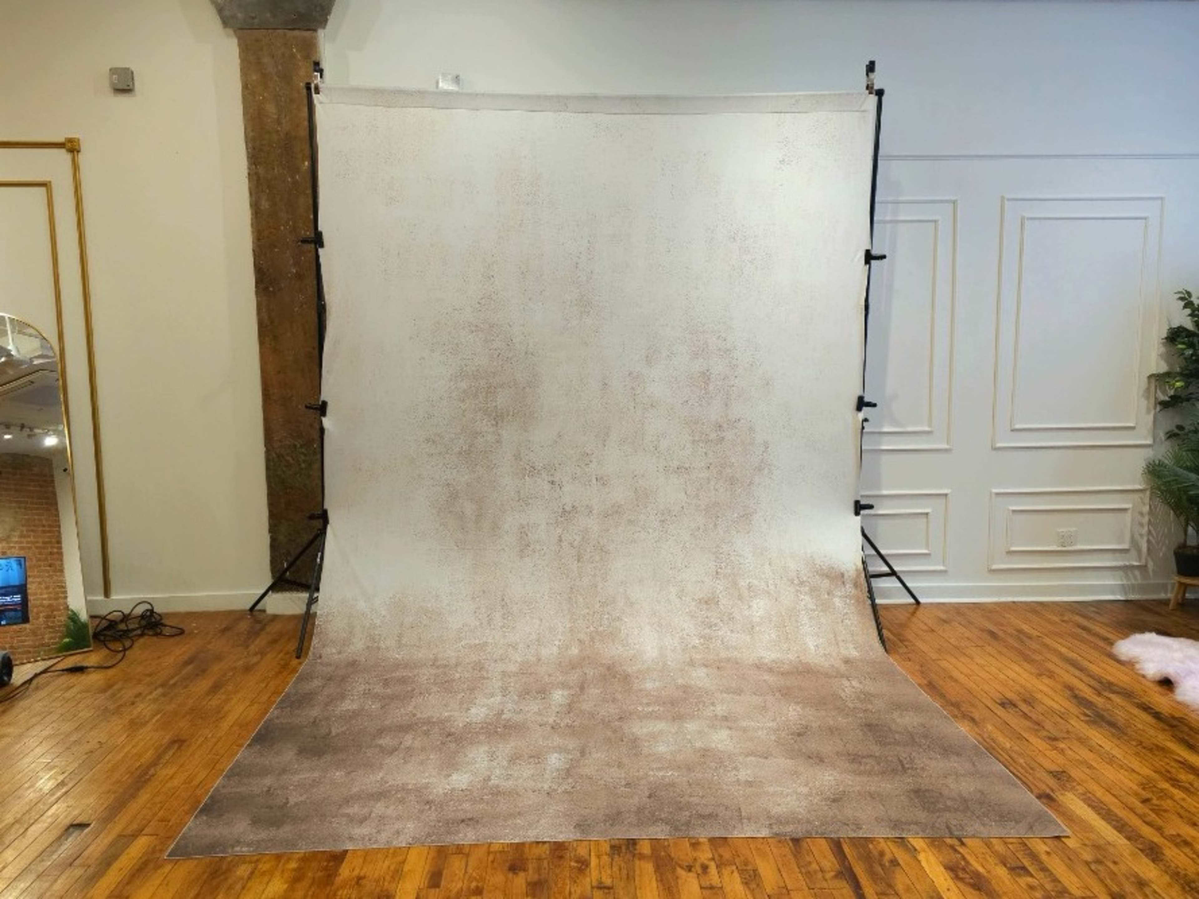 Beige - Texture Fabric  9ft x 15ft