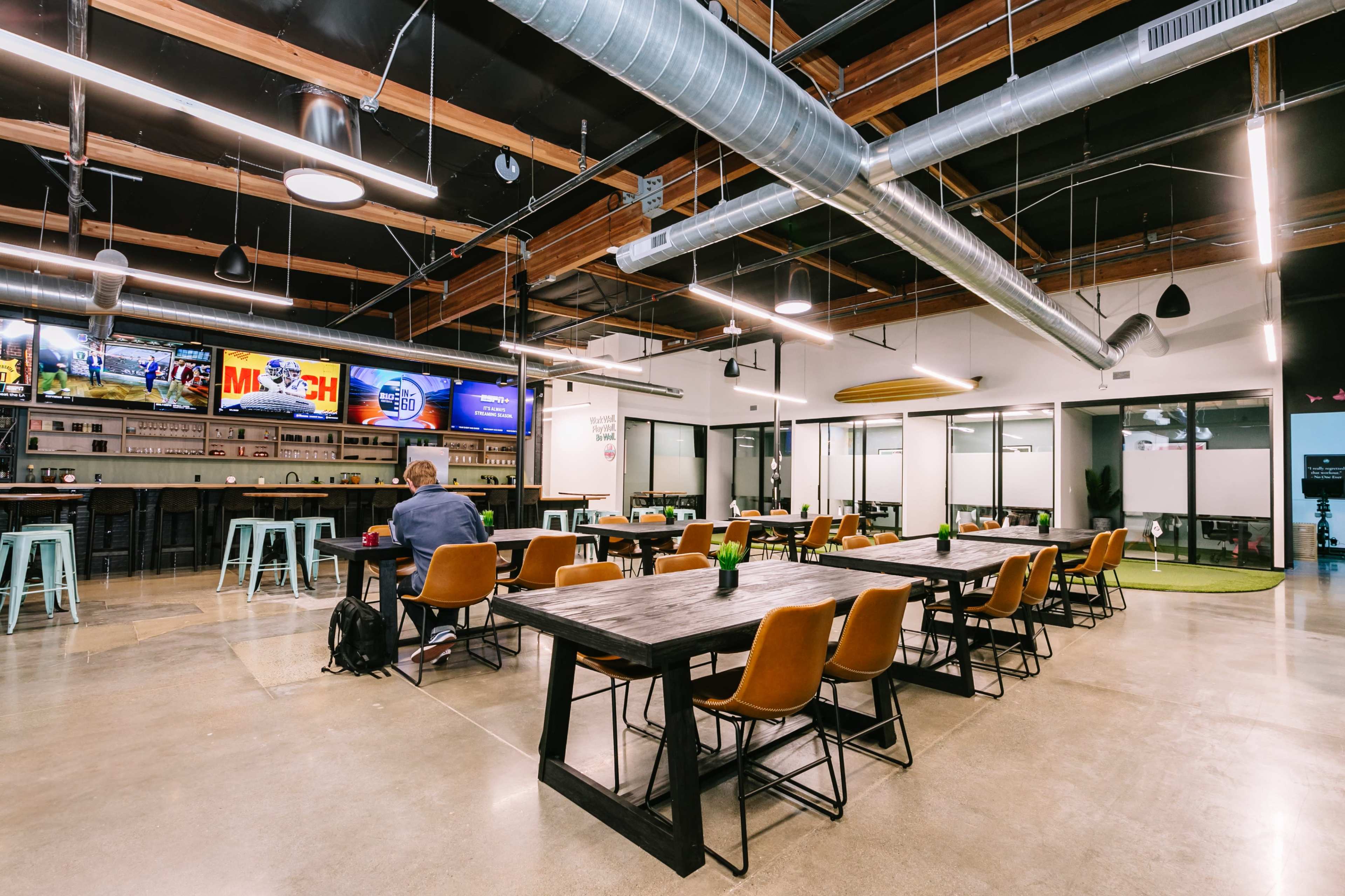 Upscale Coastal Lounge with Golf Simulators & Event Space Image in Carlsbad, Carlsbad, CA