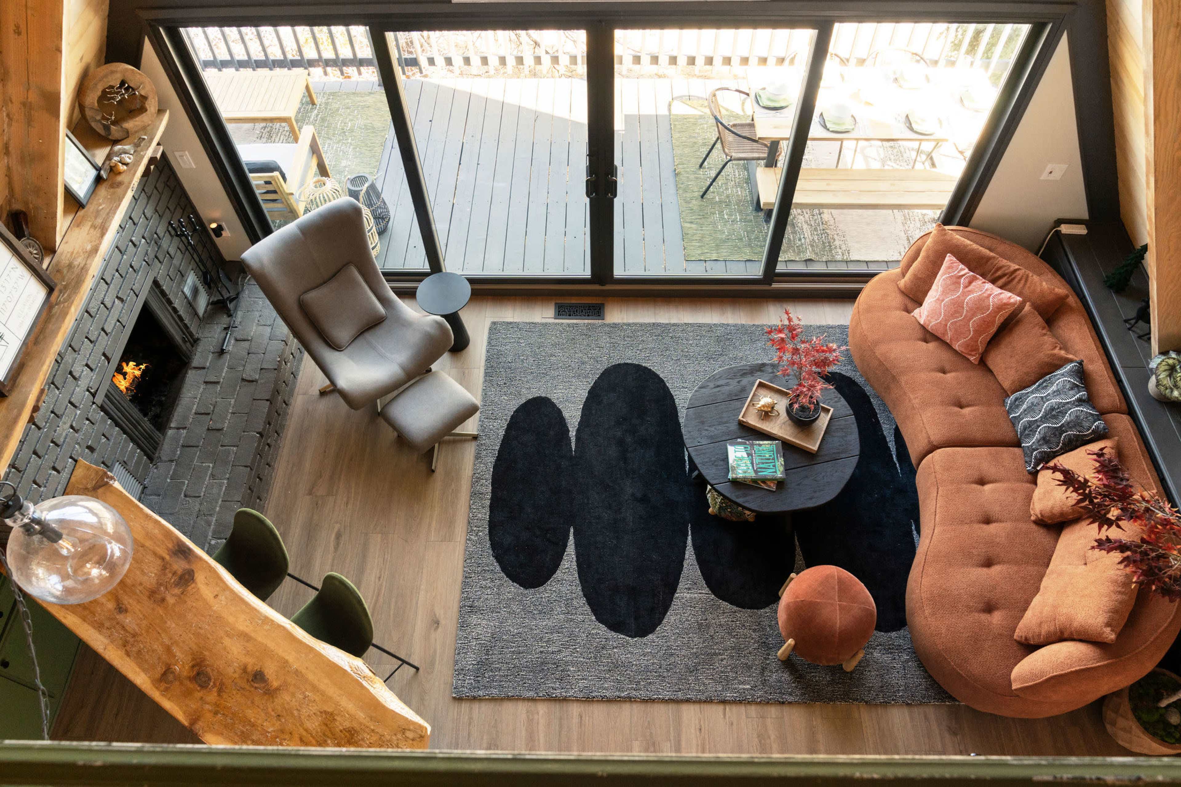 A-Frame Cabin with stunning Mountain Views Image in , Running Springs, AS