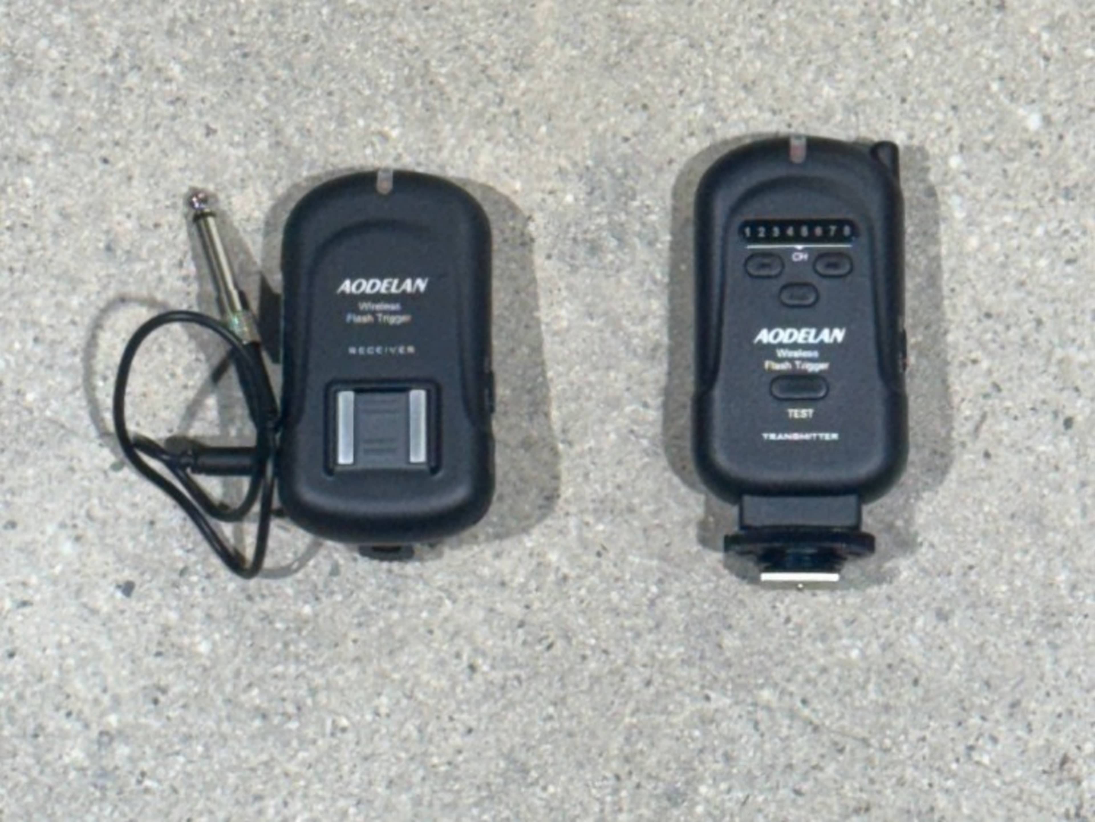 Flash Trigger Transmitter and Receiver