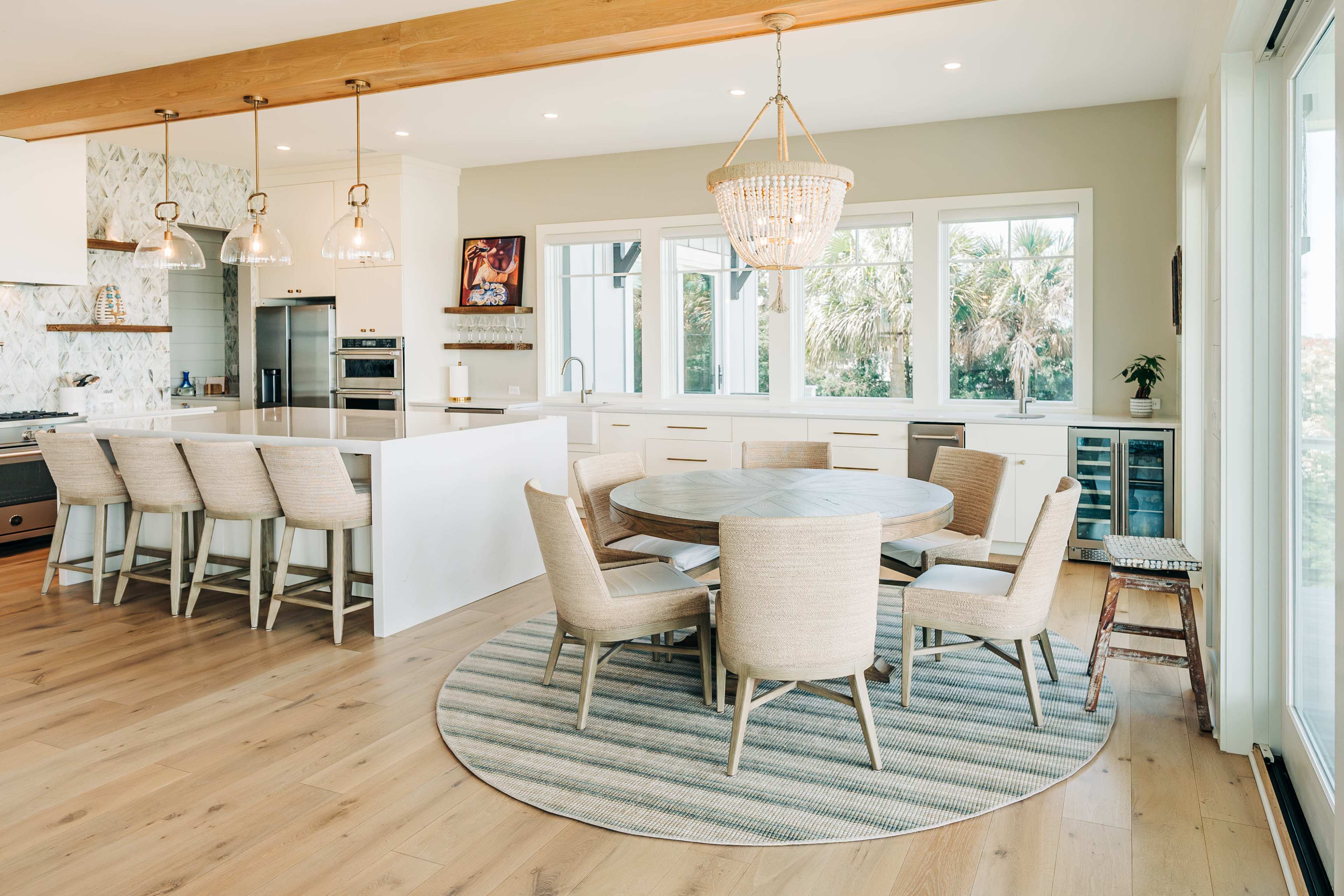 Beach style home on the water with dock and gorgeous sunsets. Image in Isle of Palms, Isle of Palms, SC