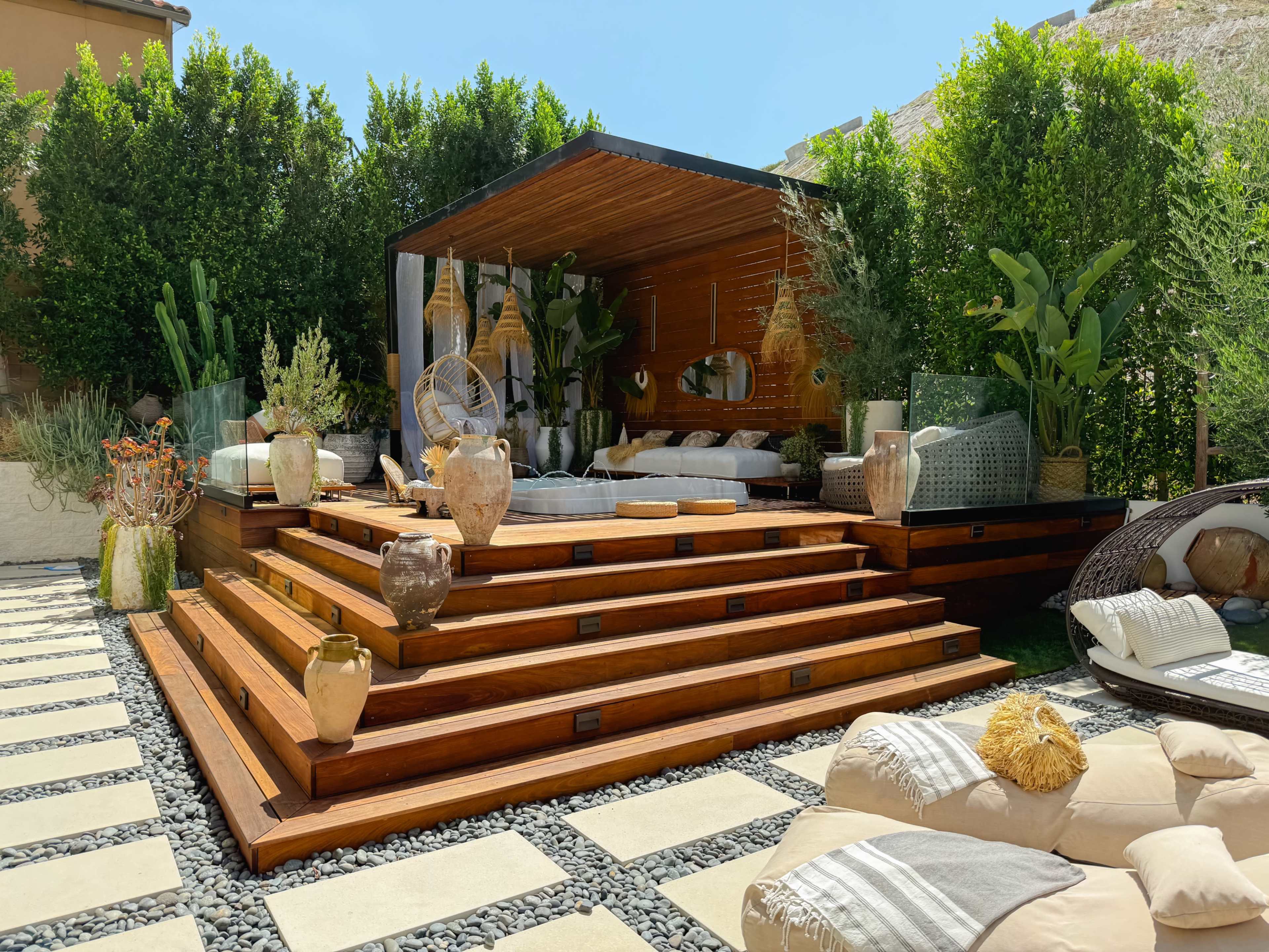 CASA BLISS - Bohemian Chic Ibiza Inspired with Jacuzzi Image in West Hills, West Hills, CA