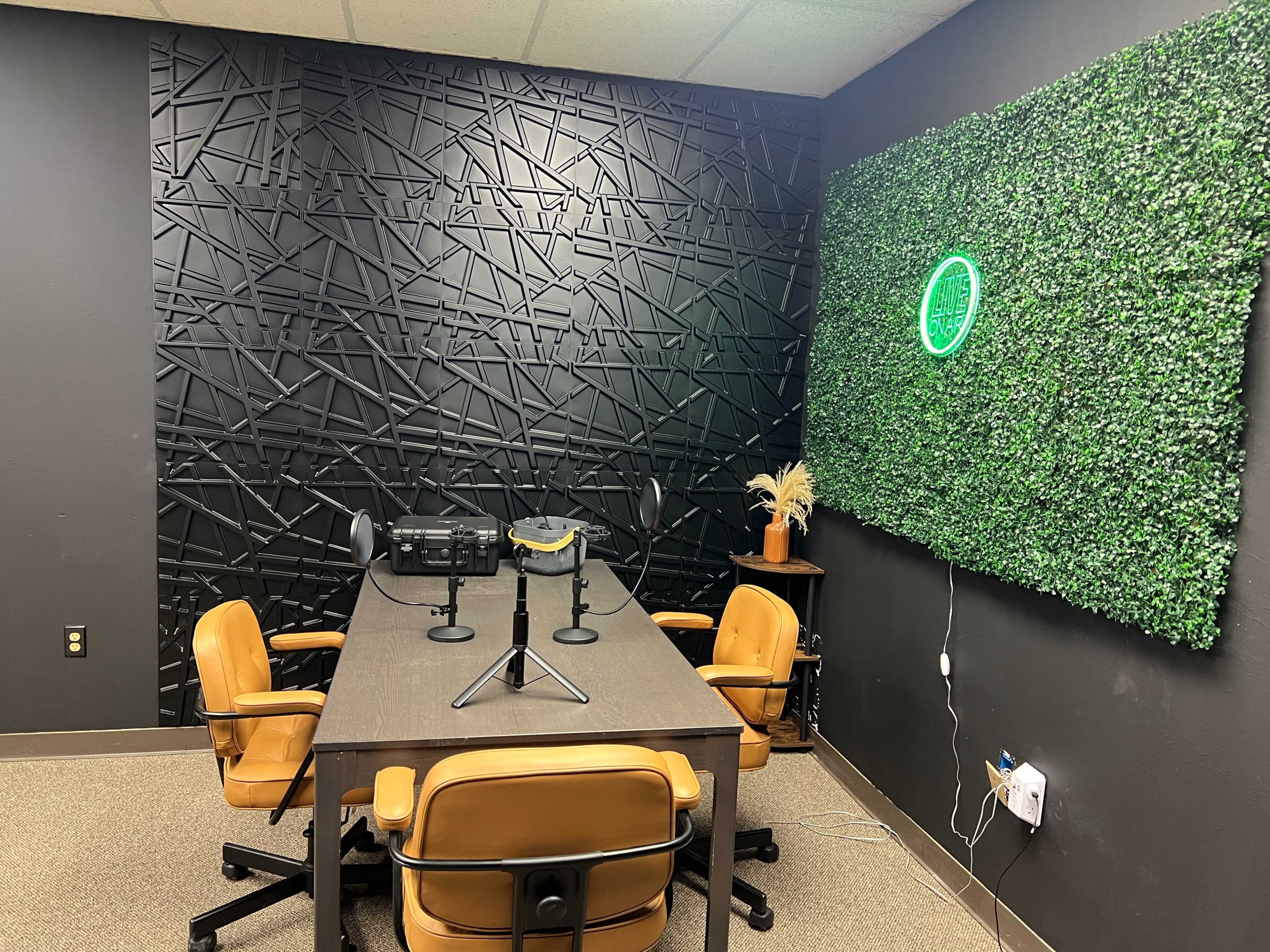 Modern Podcast Studio Image in Cedar Hill, Cedar Hill, TX