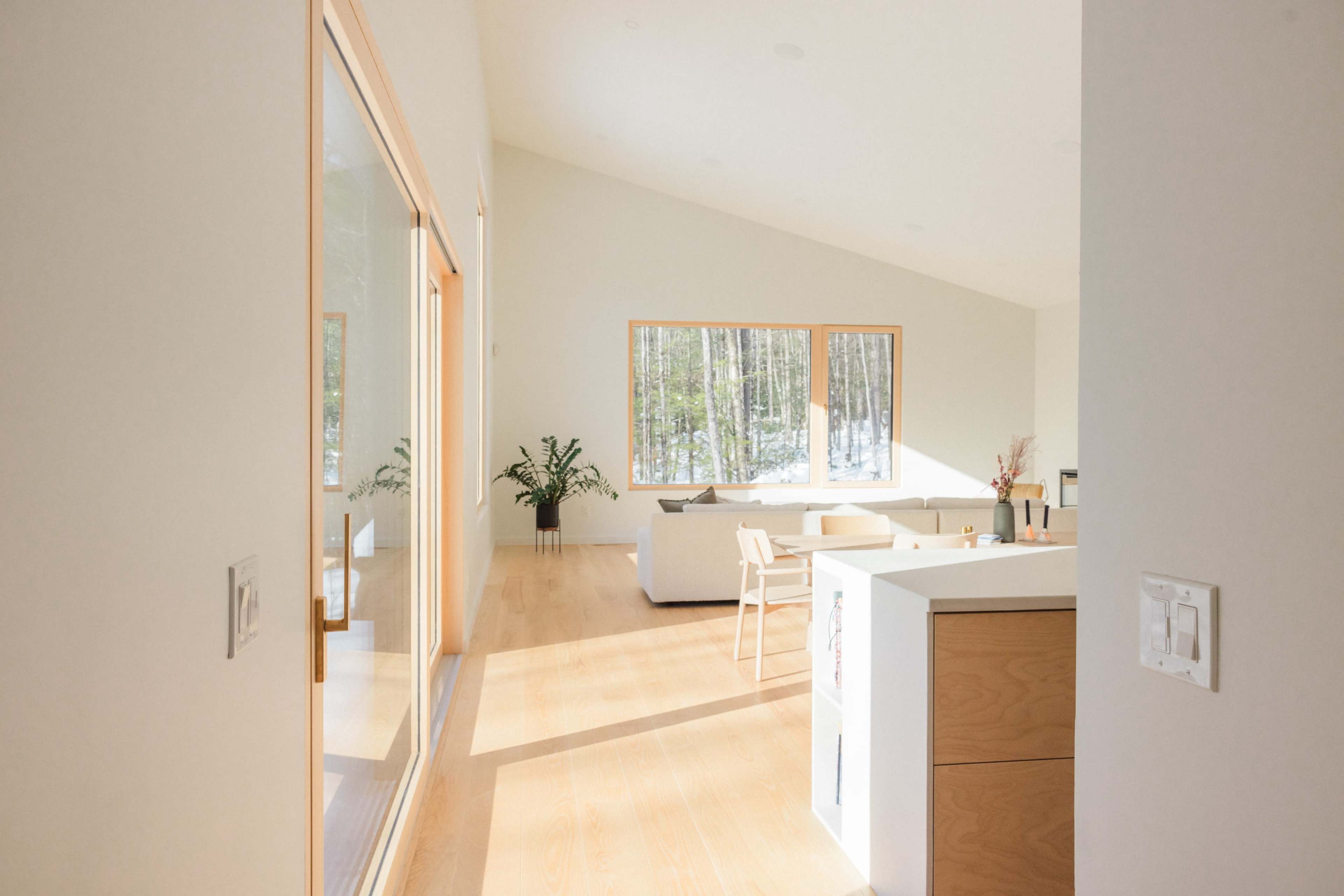 A uniquely designed Japanese–Scandinavian retreat on 9 acres of private forest land Image in Rochester, Kerhonkson, NY