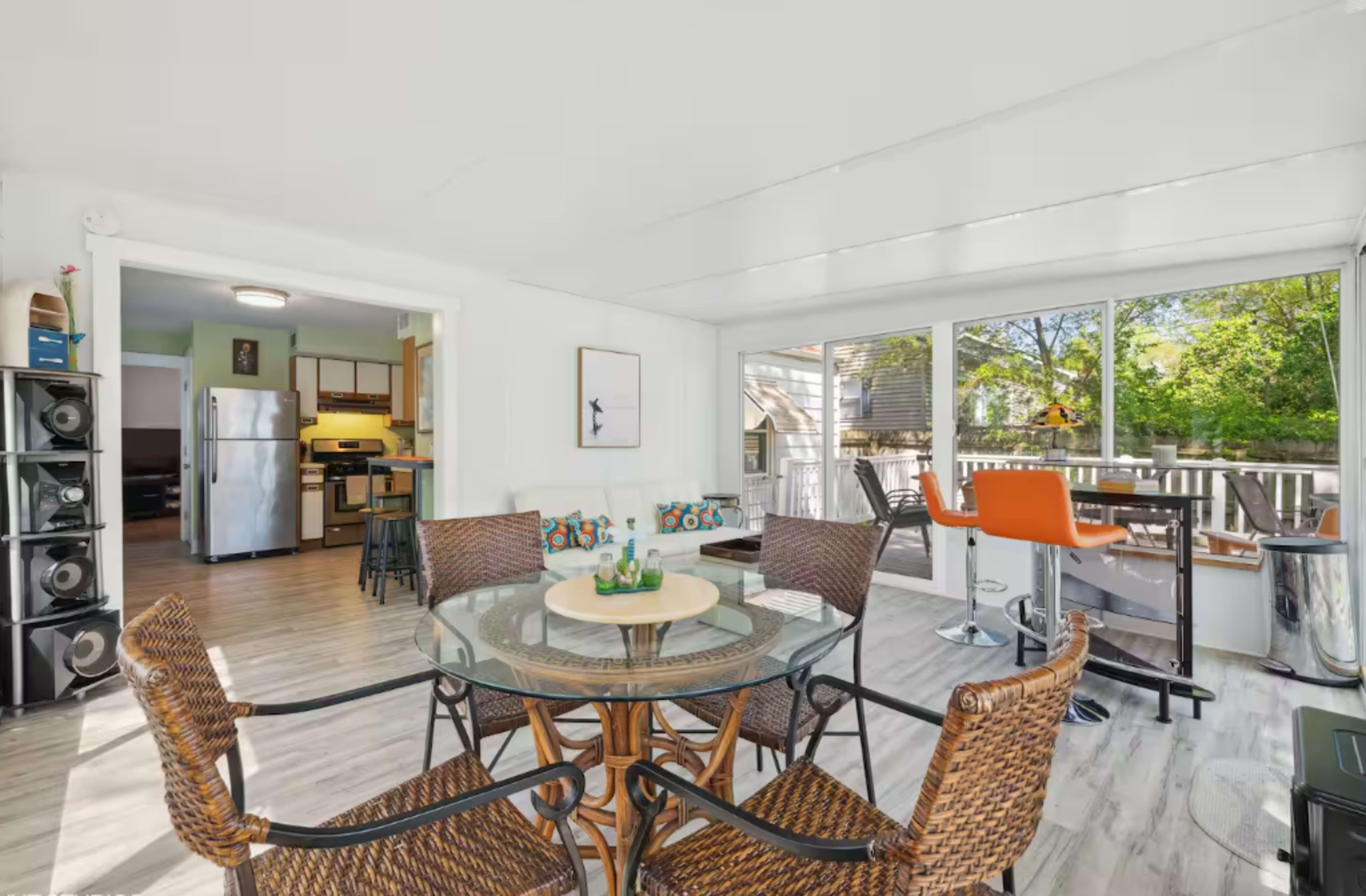 Beachside Bliss: Steps to Beach + Hot Tub Image in Michigan Township, Michigan, IN