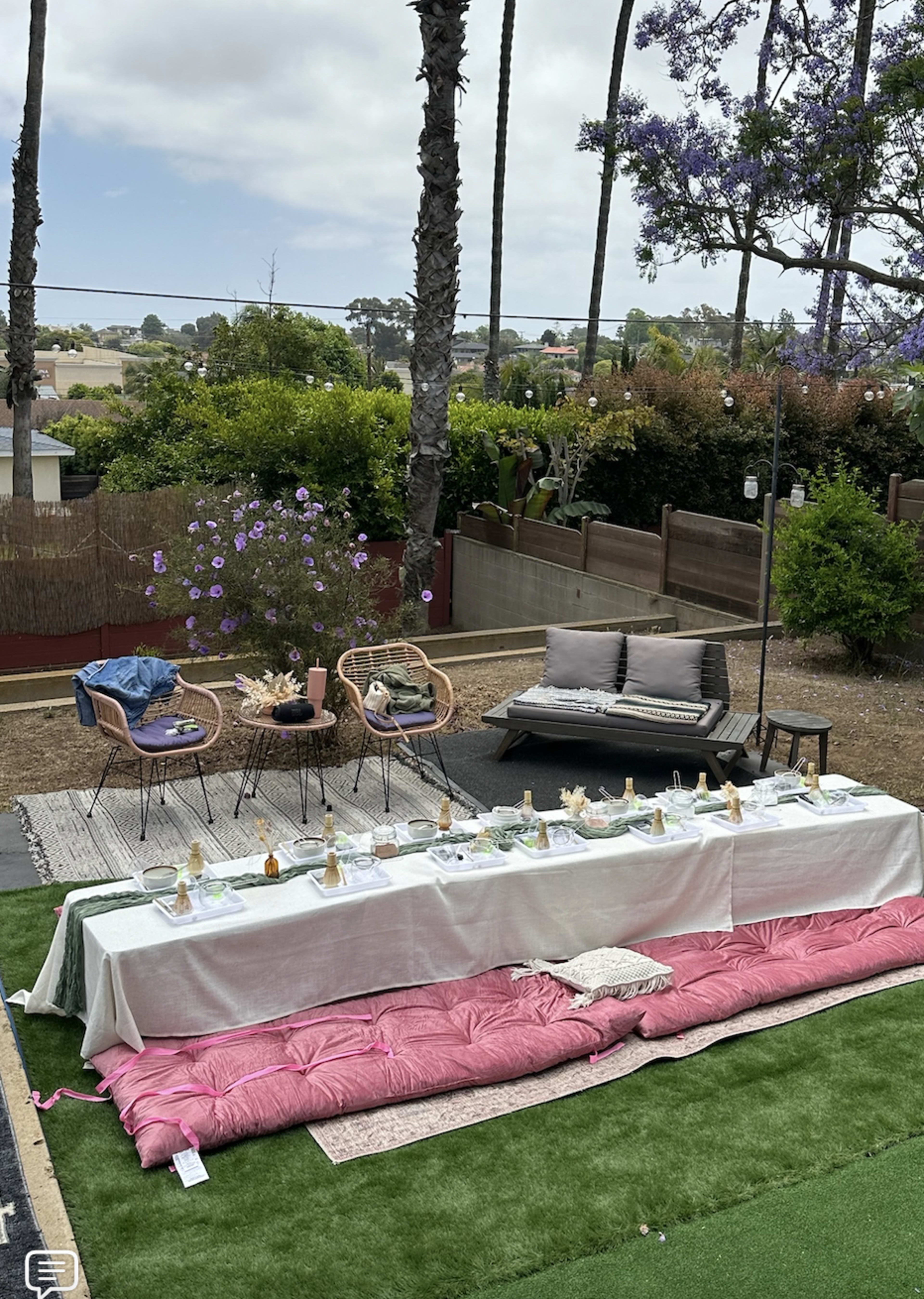 Private Backyard Wellness & Creativity Space Image in Wooded Area, San Diego, CA