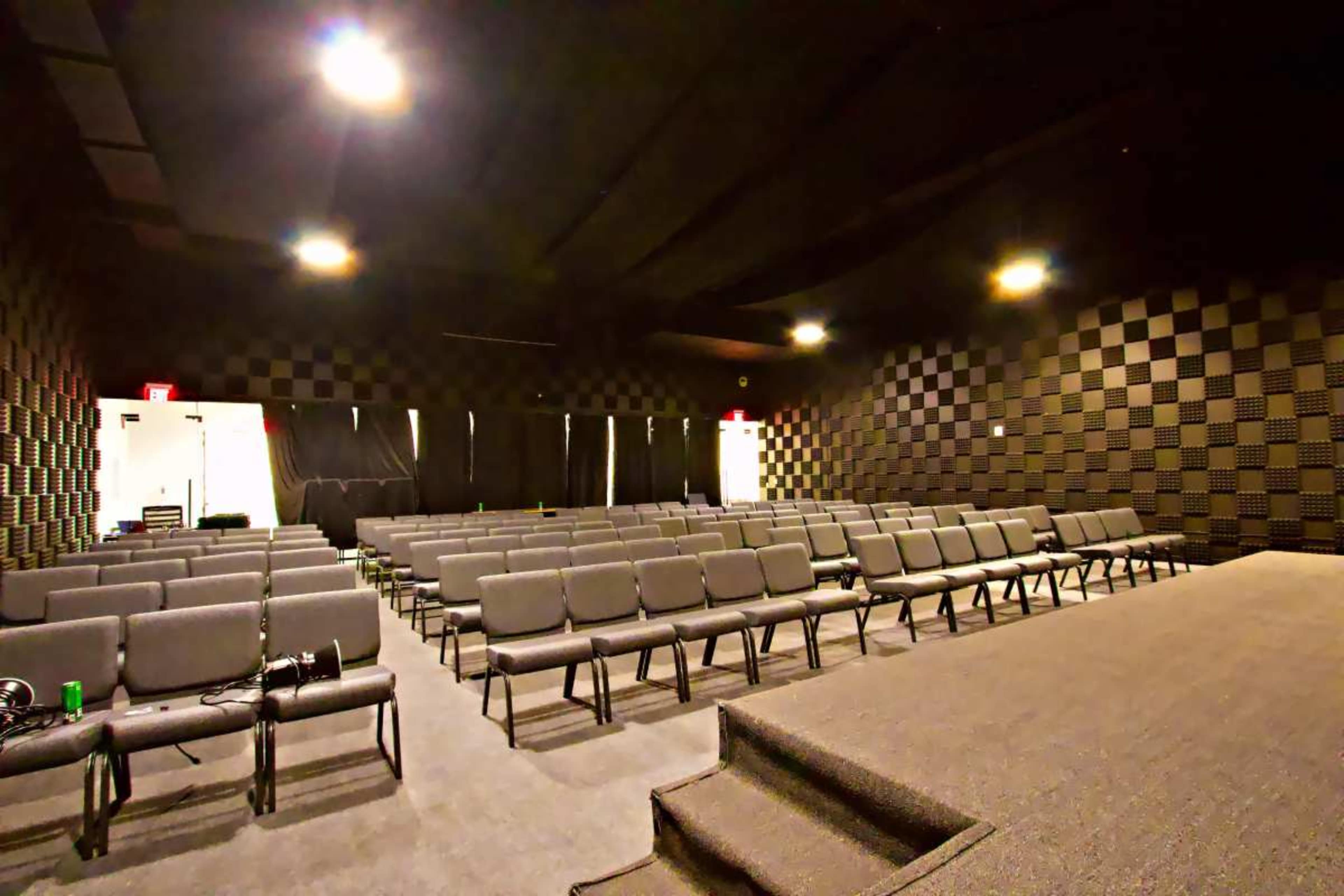 Welcoming auditorium, perfect for church services, meetings, and recording studio use, with outstanding audio and lighting. Image in Southwest Orlando, Orlando, FL