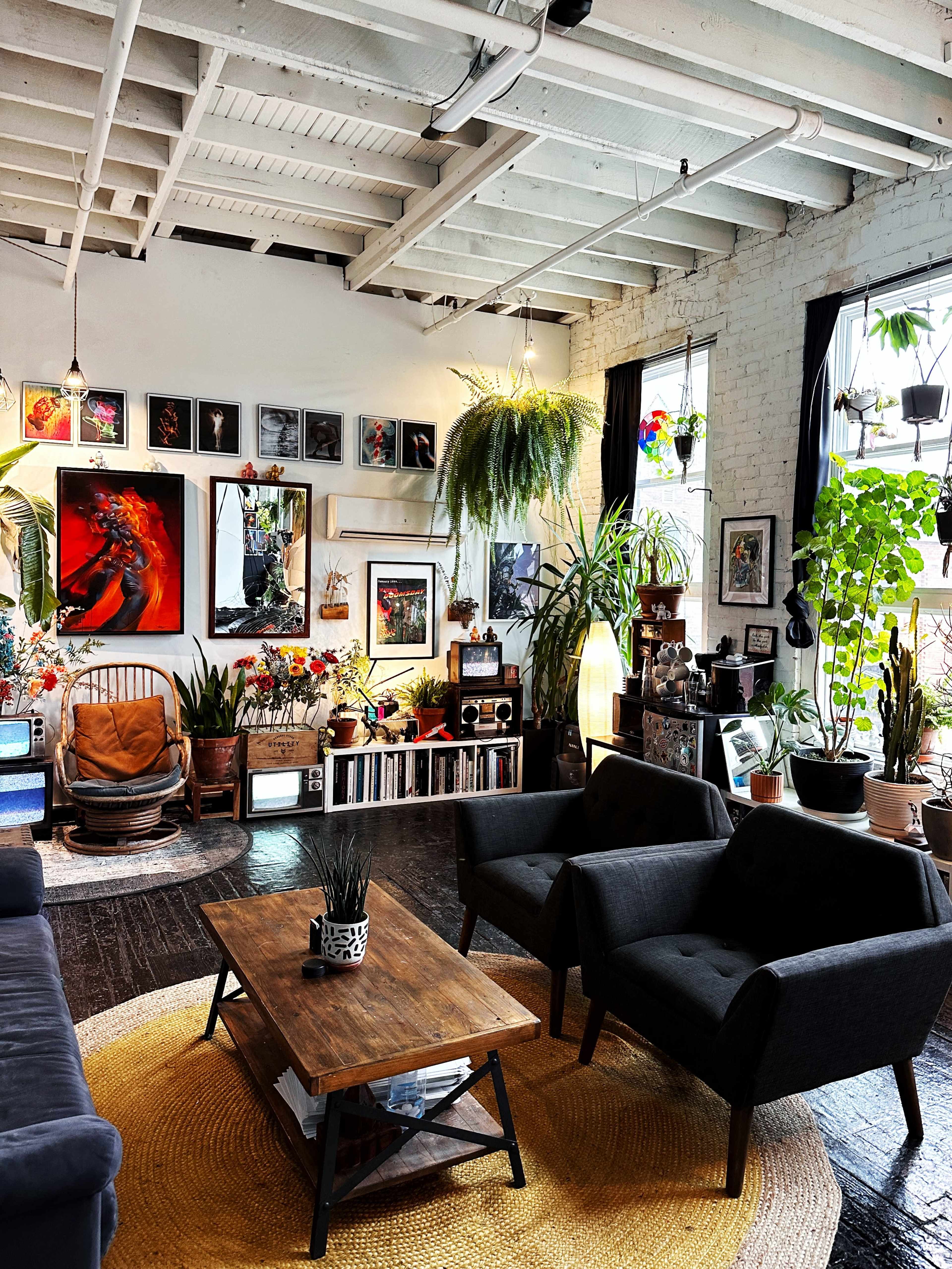 Urban, Plant-Filled Photo Studio in Converted Loft, Just South of Downtown Image in South Columbus, Columbus, OH