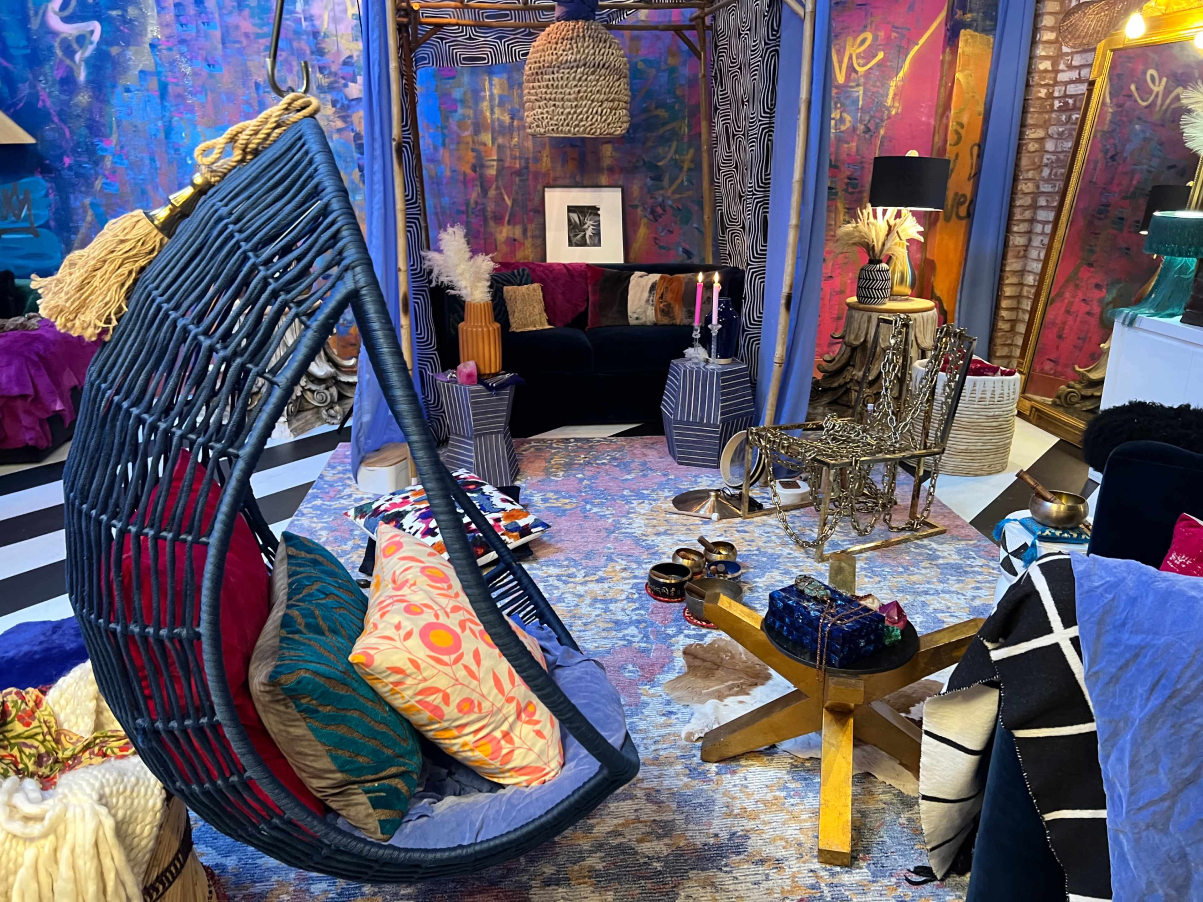 “LA BOHEME”  a creative immersive studio designed by Interior designer Bailey Li Image in Seventh Avenue, Newark, NJ