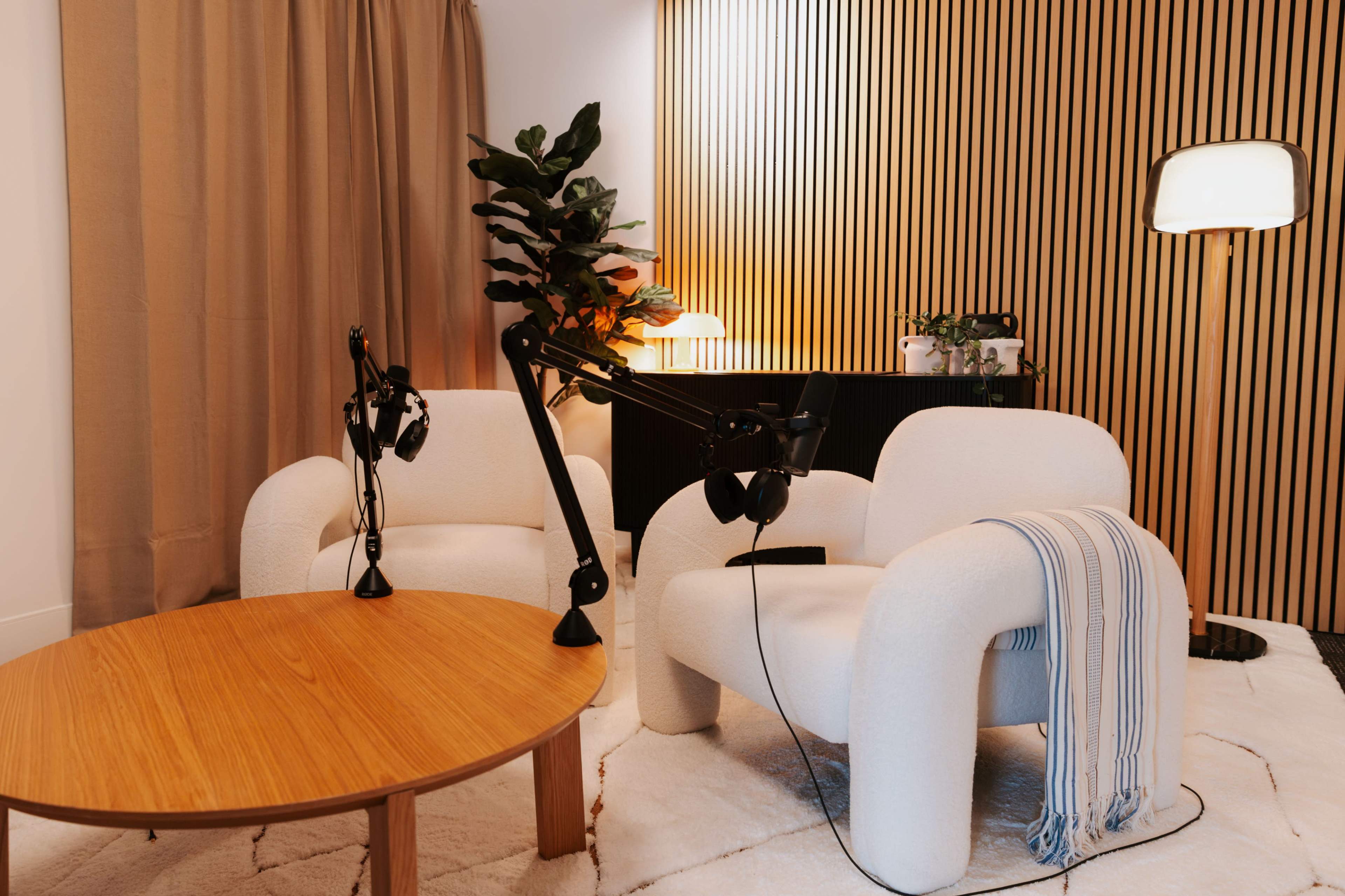 Modern Podcast Room with Professional Setup in Central Studio Image in Fortitude Valley, FORTITUDE VALLEY, QLD