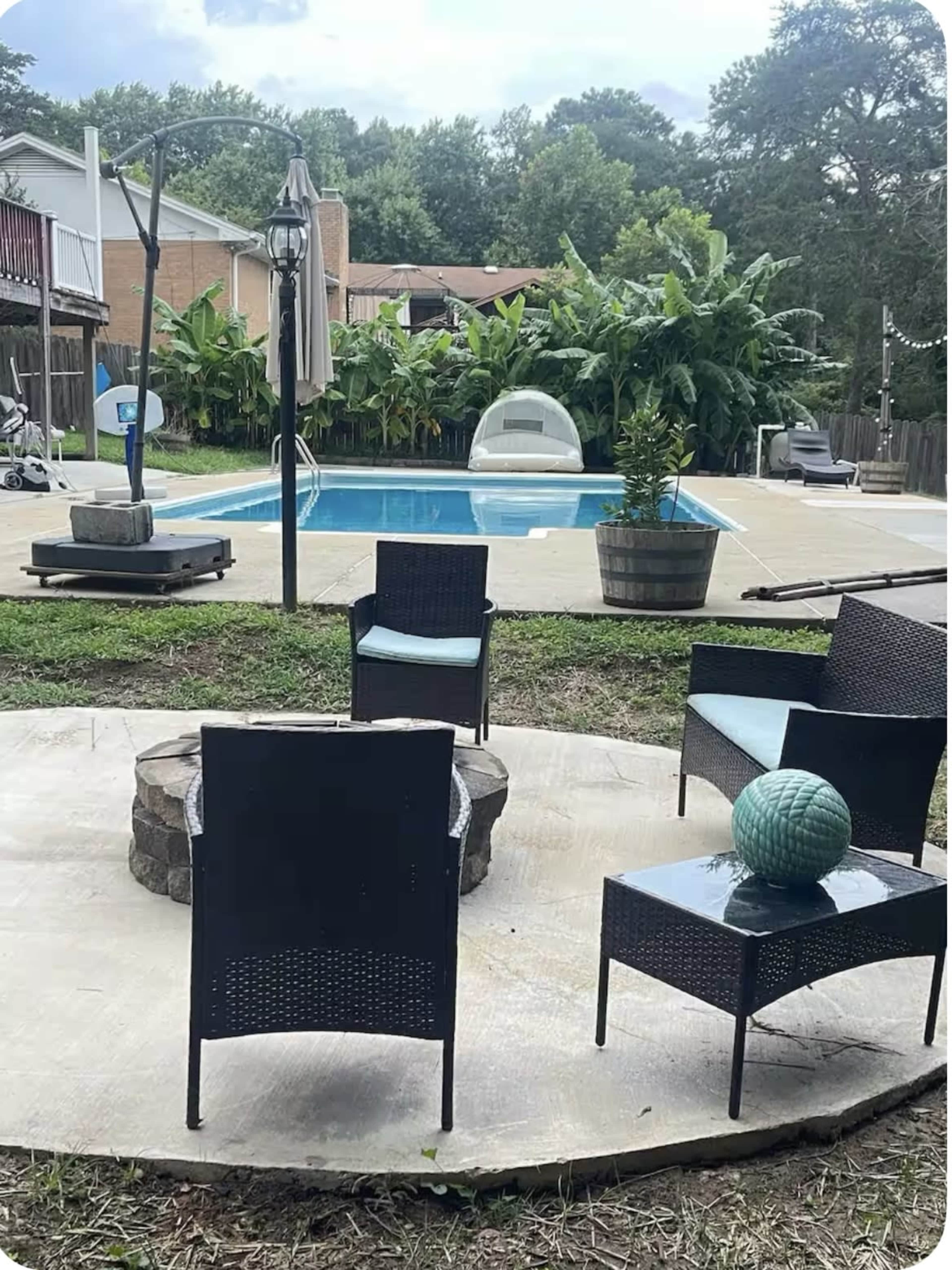 Blue pool summer fun Image in , Douglasville, GA