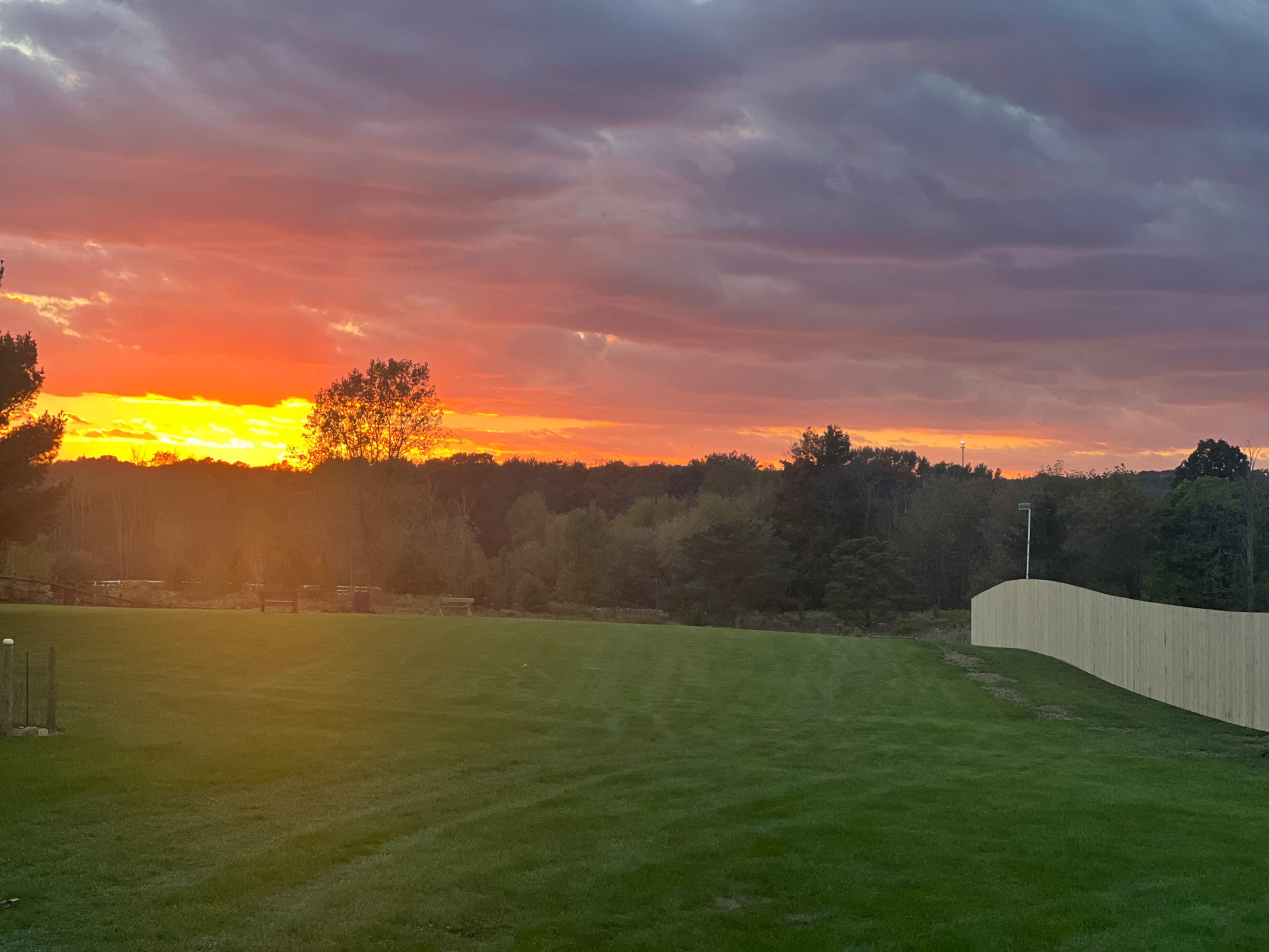 Sunset view backyard retreat Image in Wadsworth Township, Wadsworth, OH